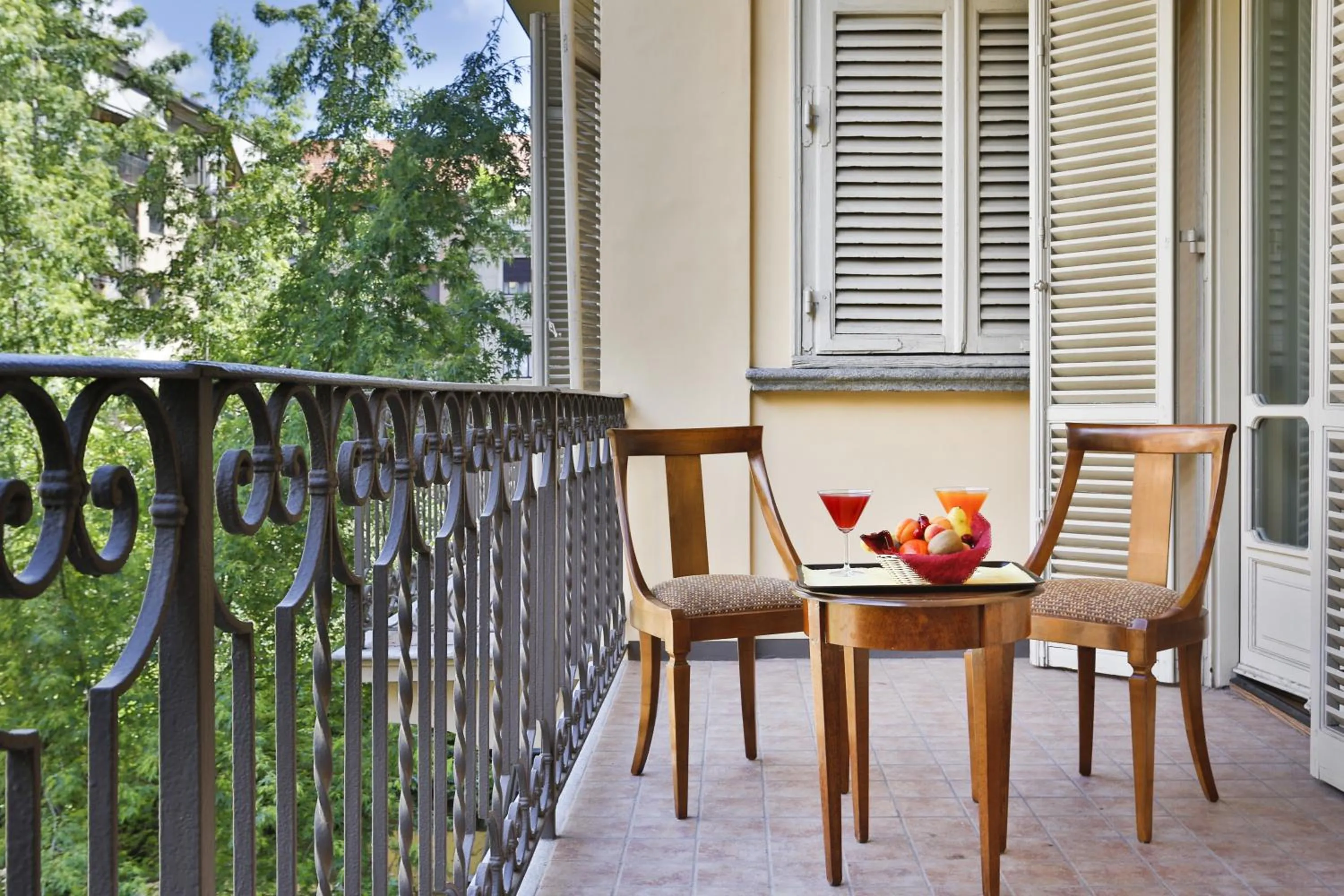 Balcony/Terrace in Hotel & Residence Torino Centro - Stazione Porta Susa