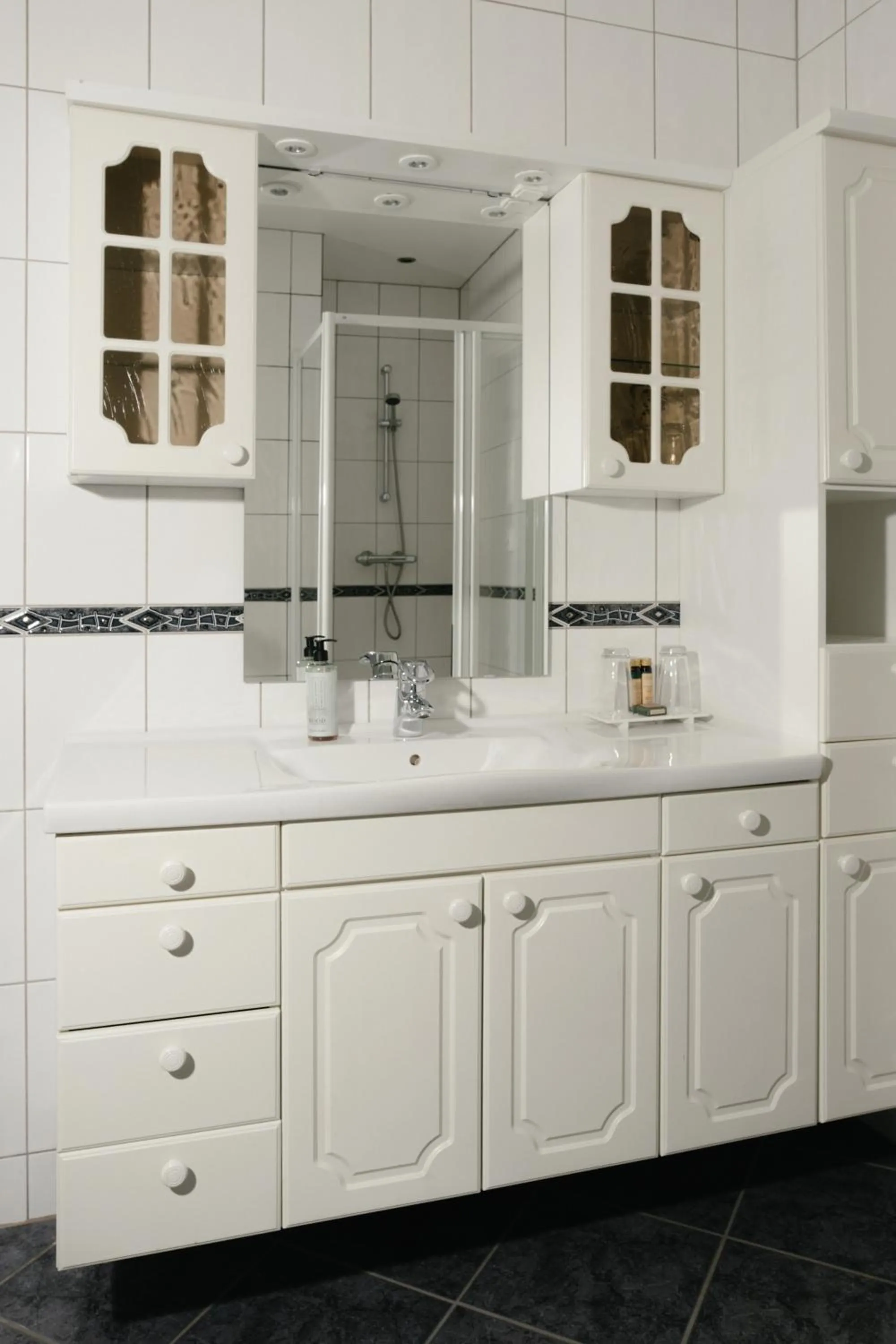 Bathroom in GamlaVærket Gjæstgiveri og Tracteringssted