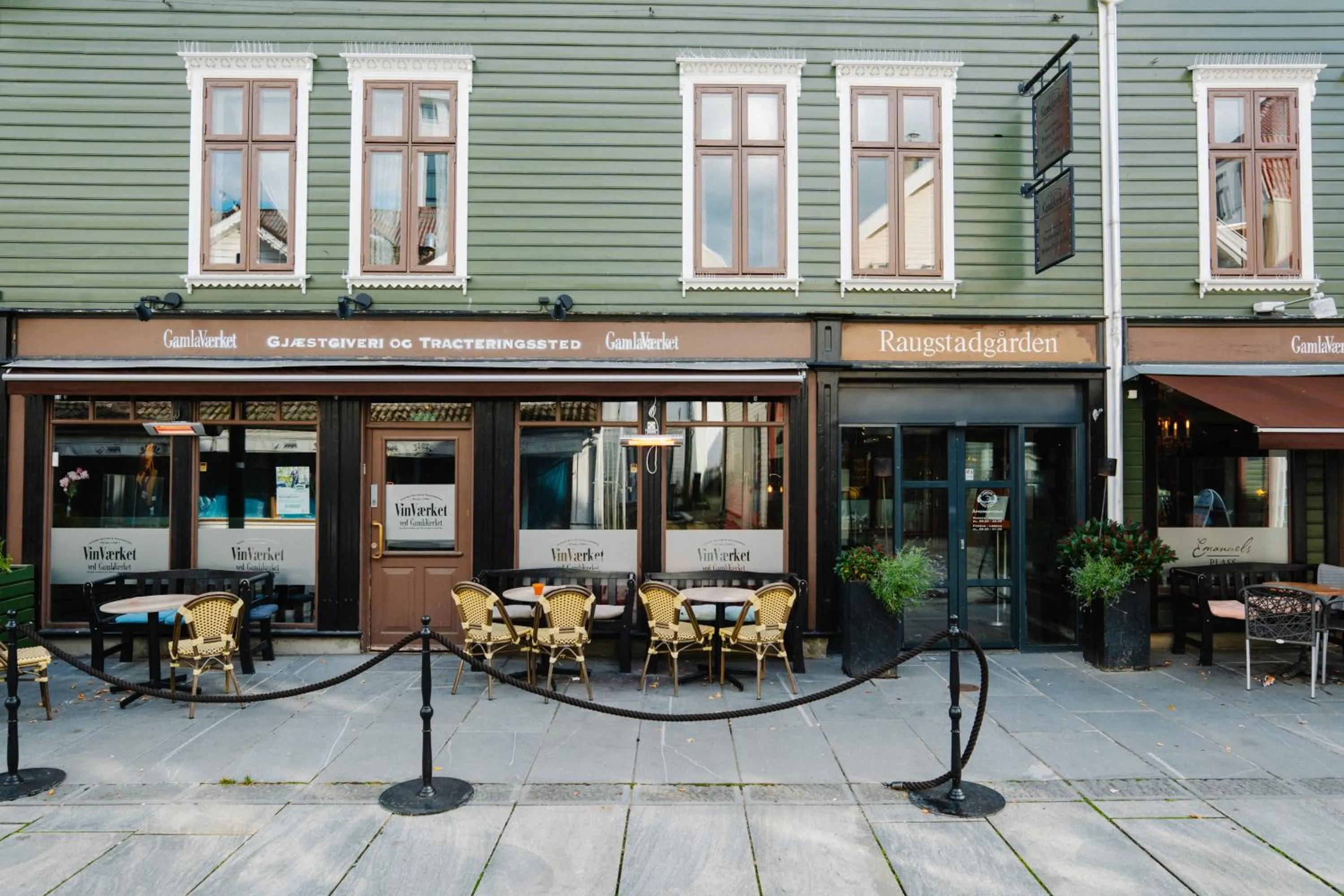 Property building in GamlaVærket Gjæstgiveri og Tracteringssted
