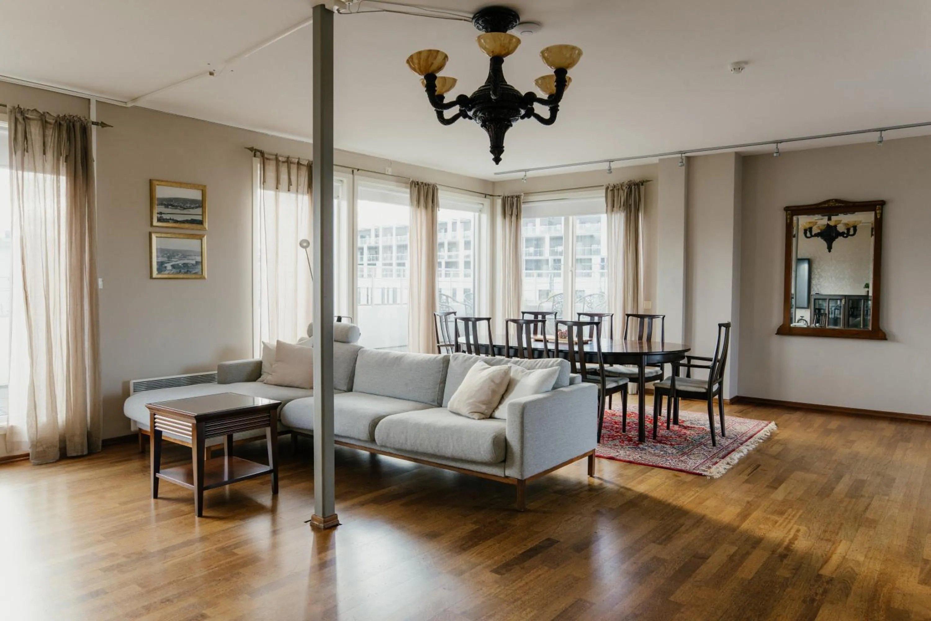 Living room in GamlaVærket Gjæstgiveri og Tracteringssted