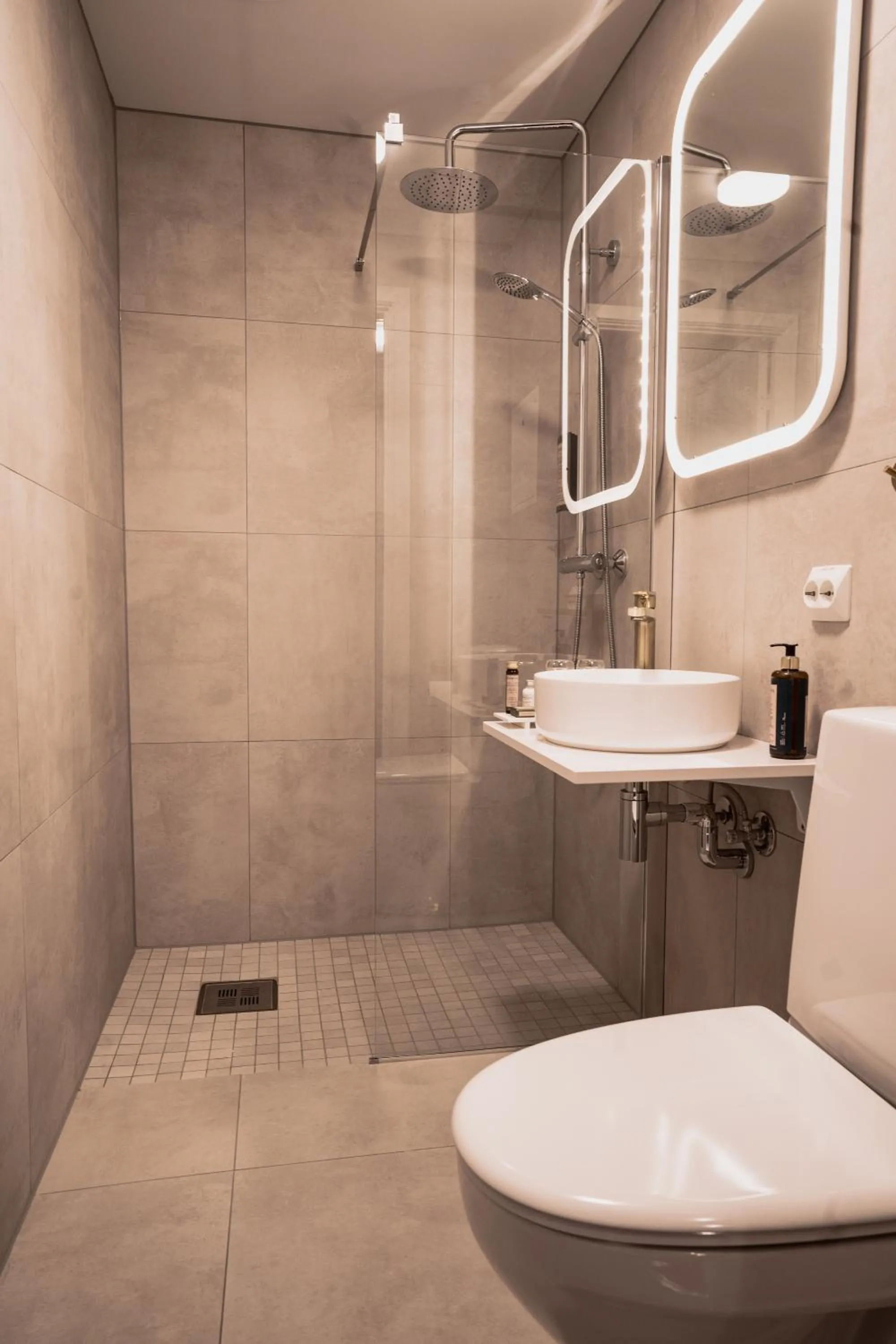 Bathroom in GamlaVærket Gjæstgiveri og Tracteringssted