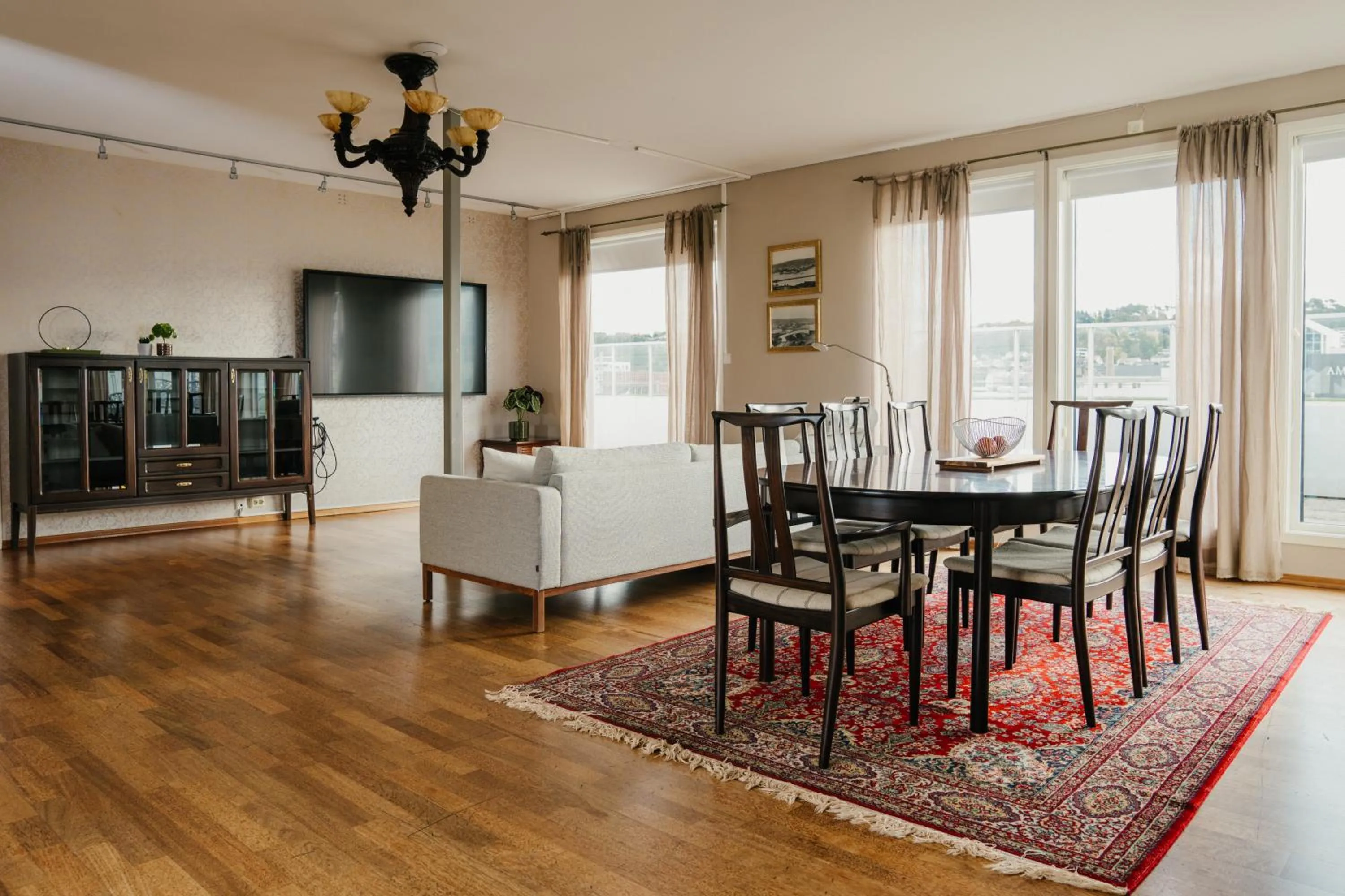 Living room in GamlaVærket Gjæstgiveri og Tracteringssted