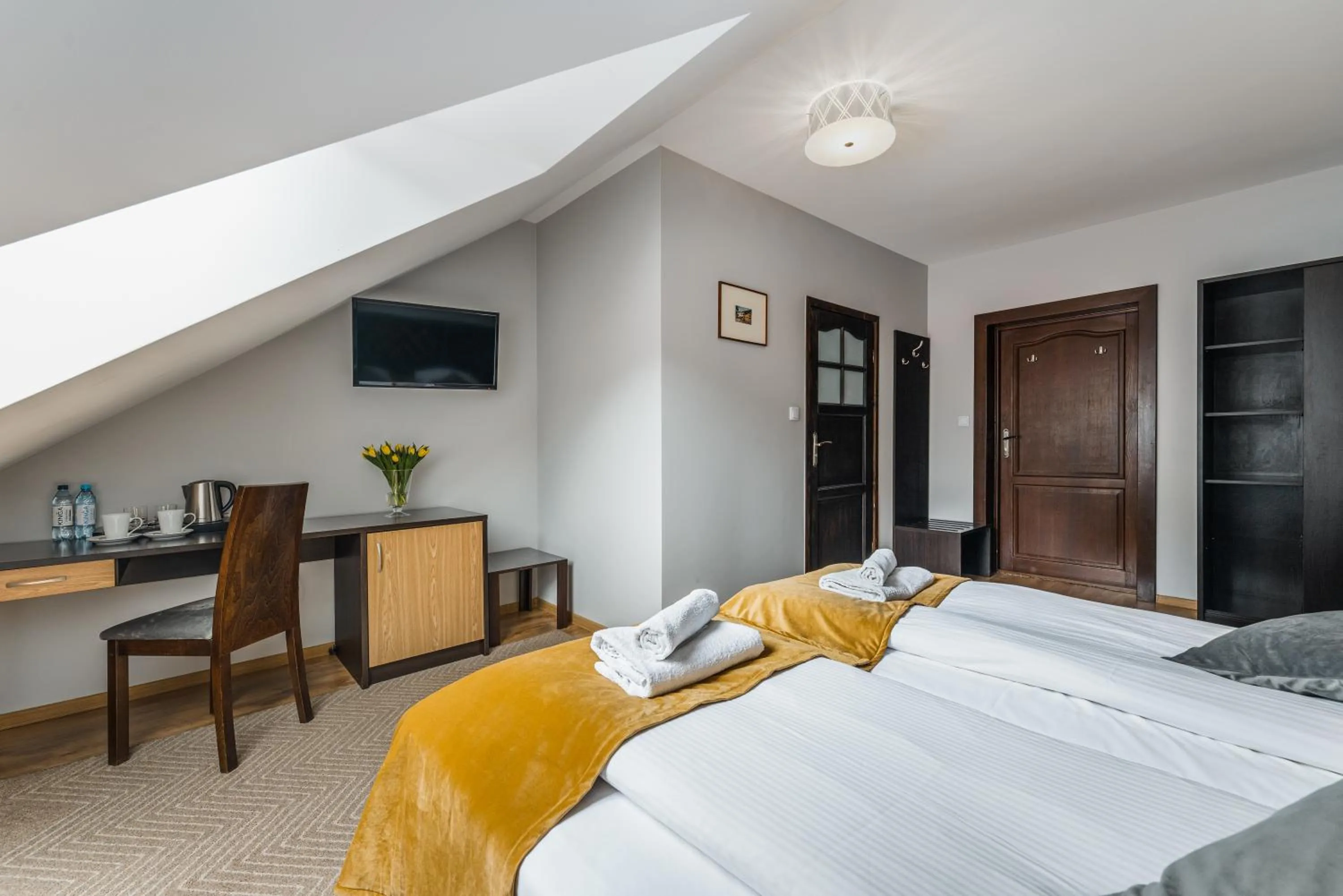 Bed in Hotel Smile Pieniny