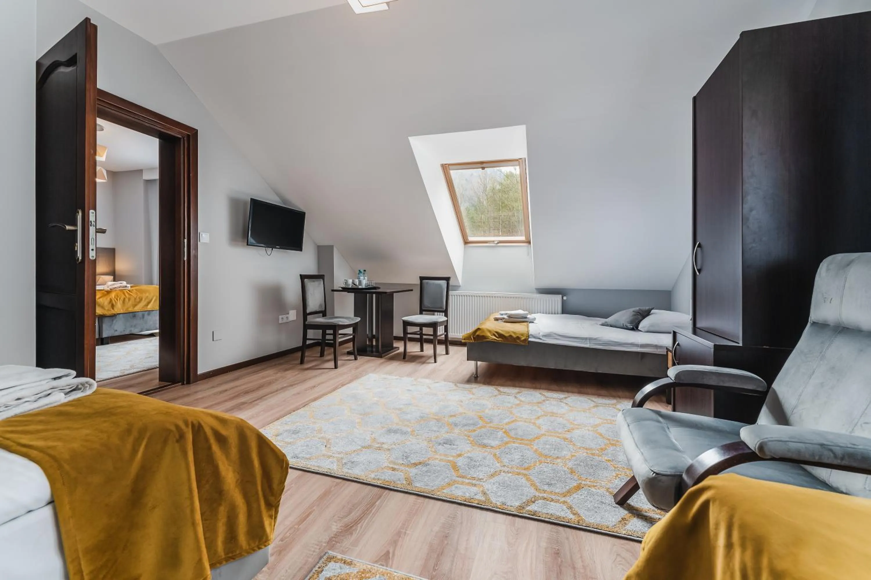 Photo of the whole room, Bed in Hotel Smile Pieniny