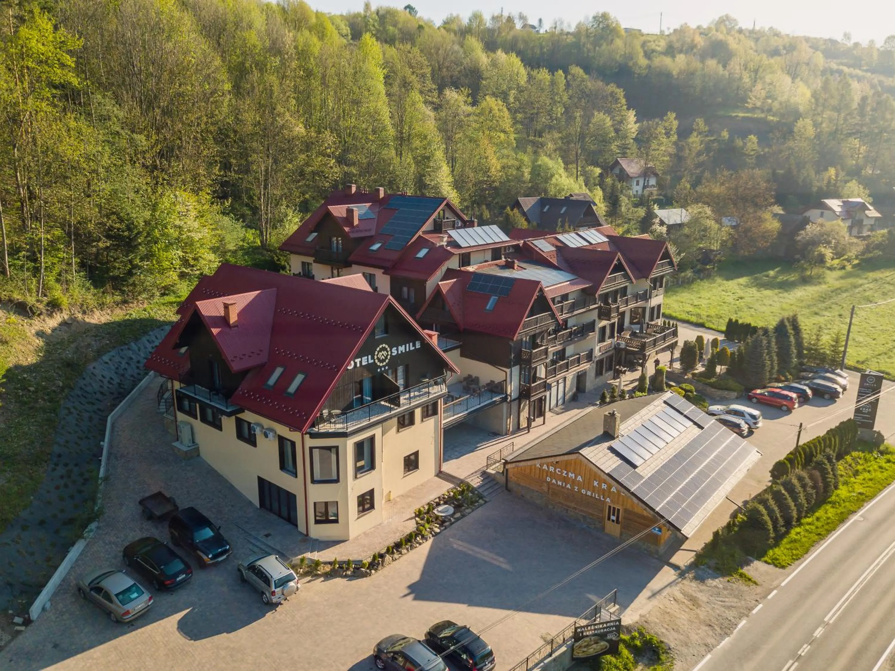 Bird's eye view in Hotel Smile Pieniny