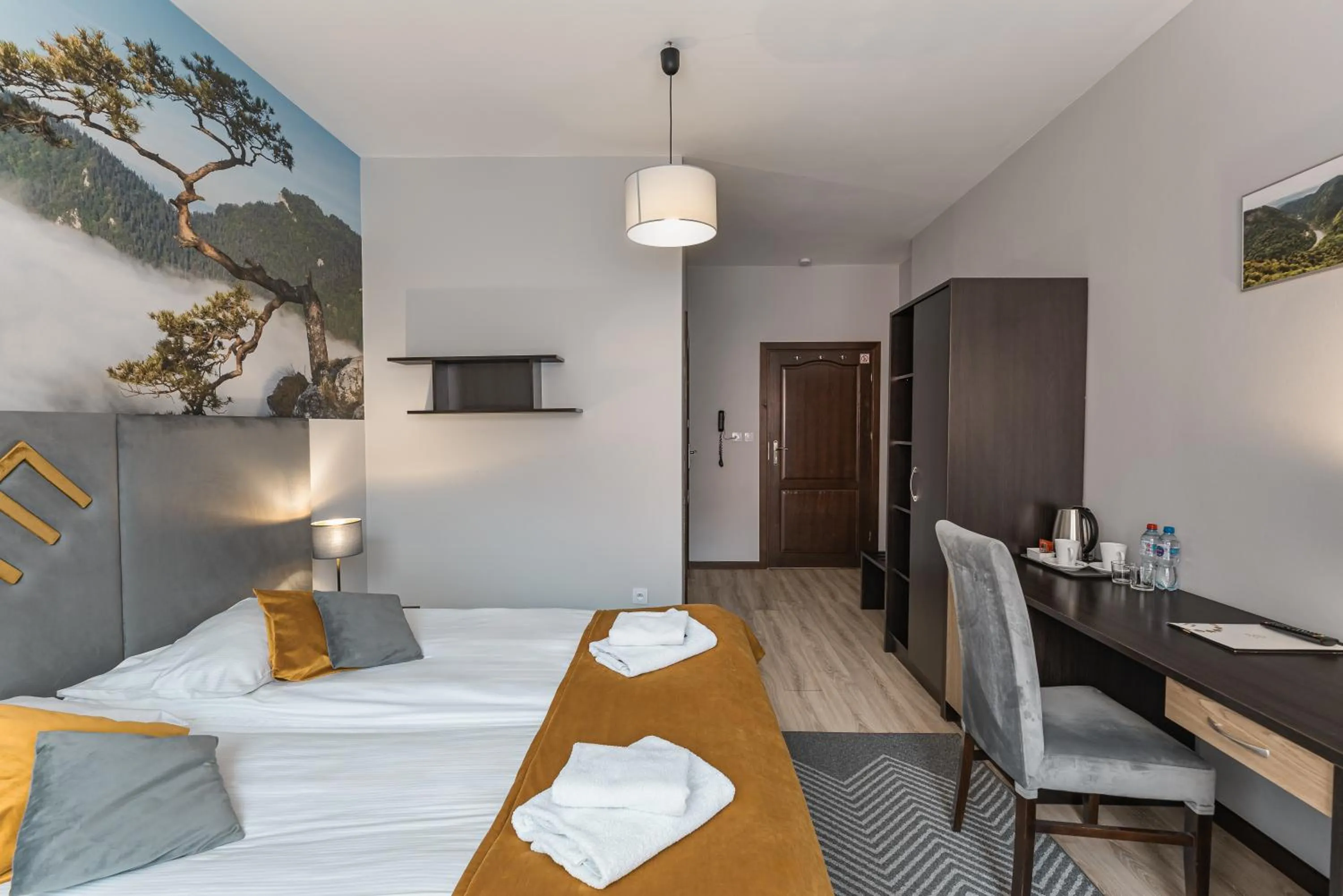 Bed in Hotel Smile Pieniny