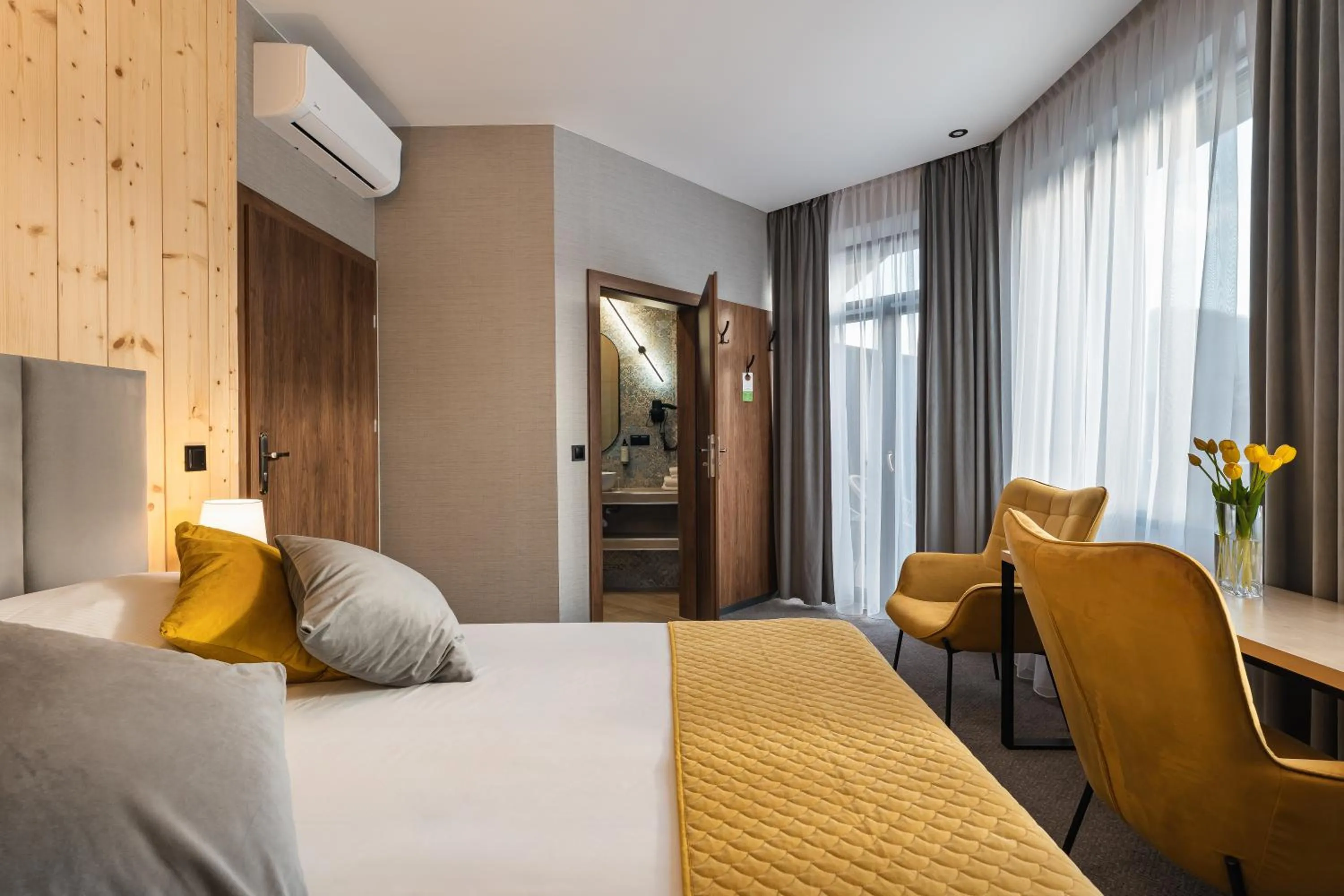 Bed in Hotel Smile Pieniny