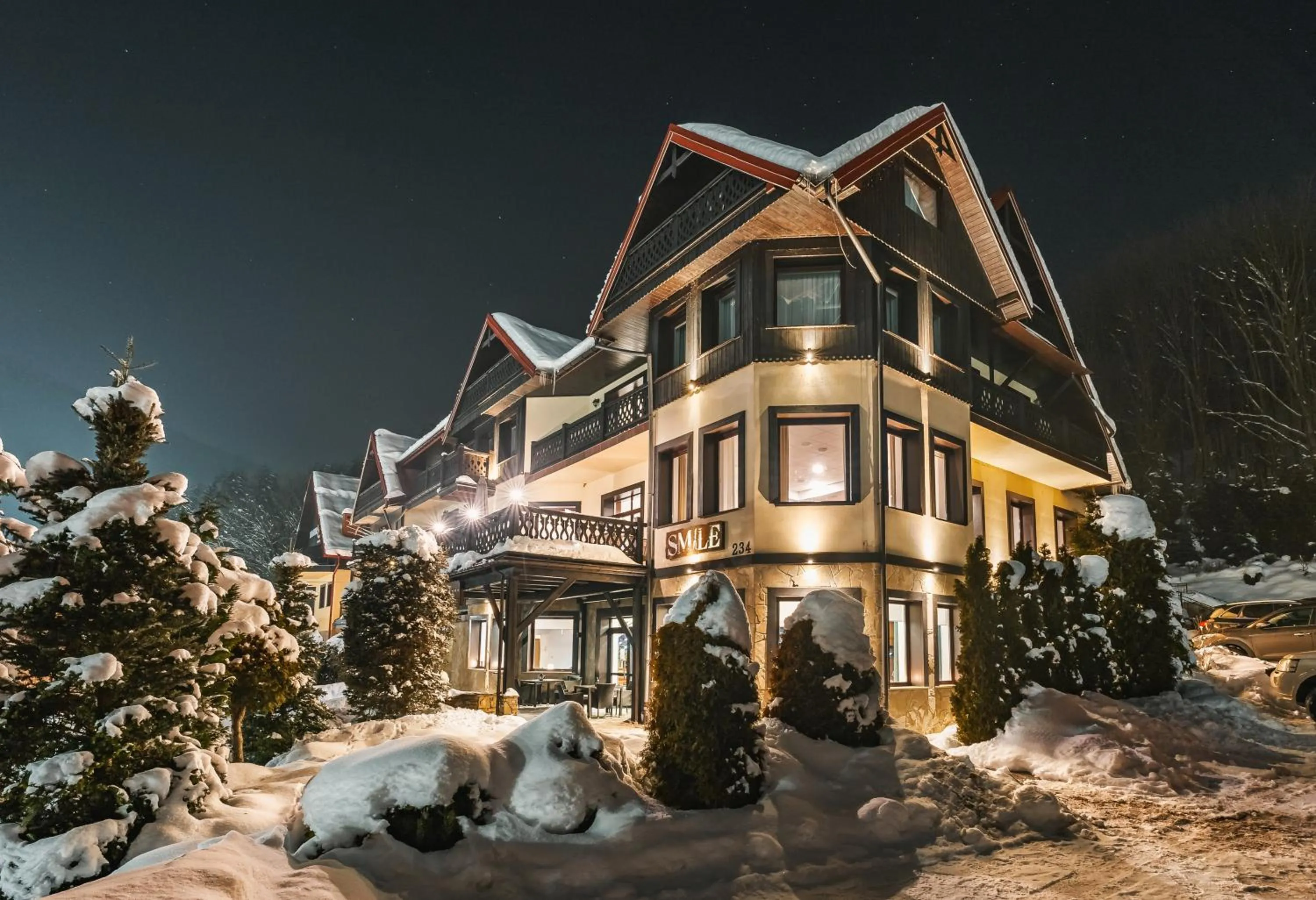 Property building in Hotel Smile Pieniny