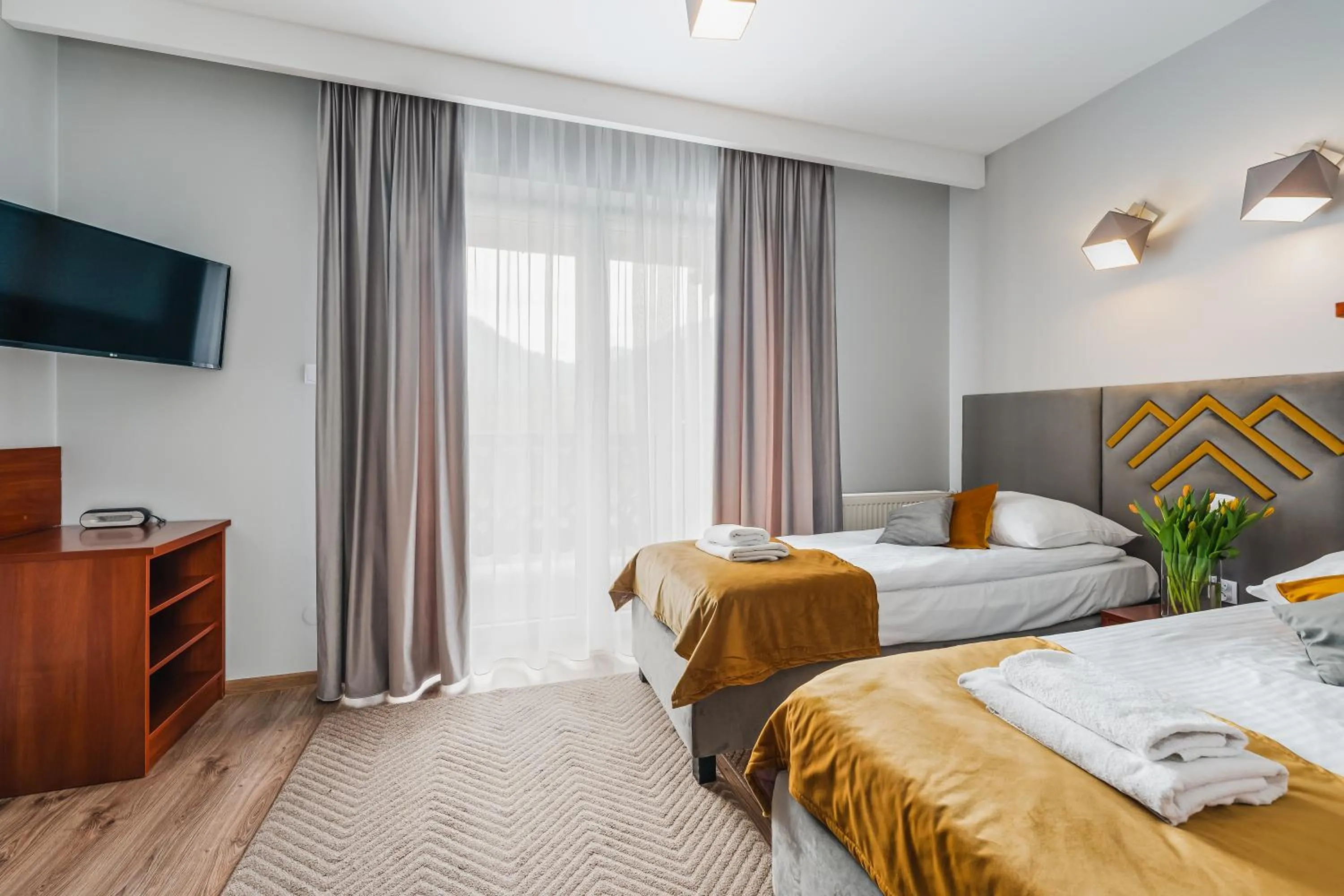 Photo of the whole room, Bed in Hotel Smile Pieniny