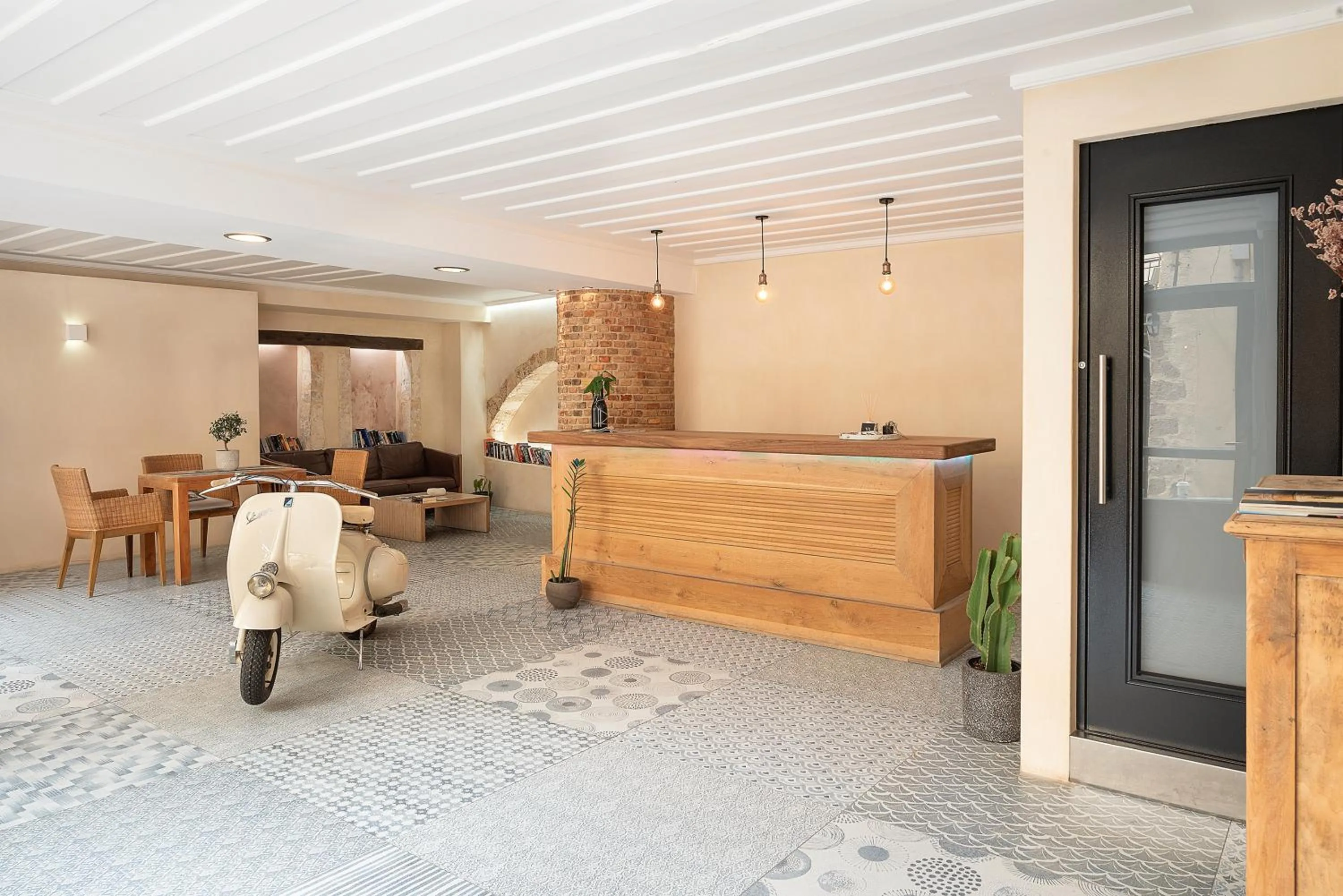 Living room in Vranas Ambiance Hotel