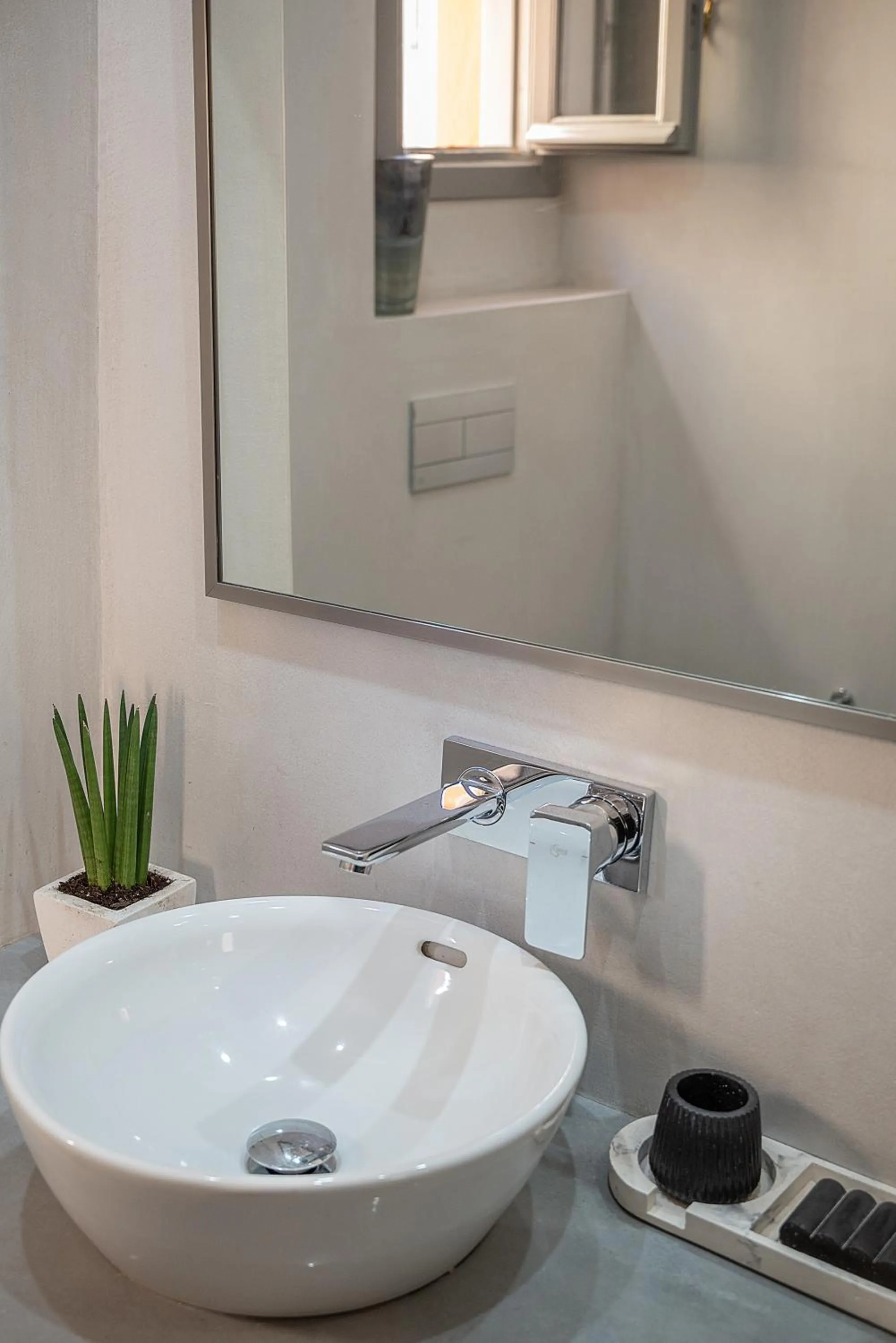 Bathroom in Vranas Ambiance Hotel