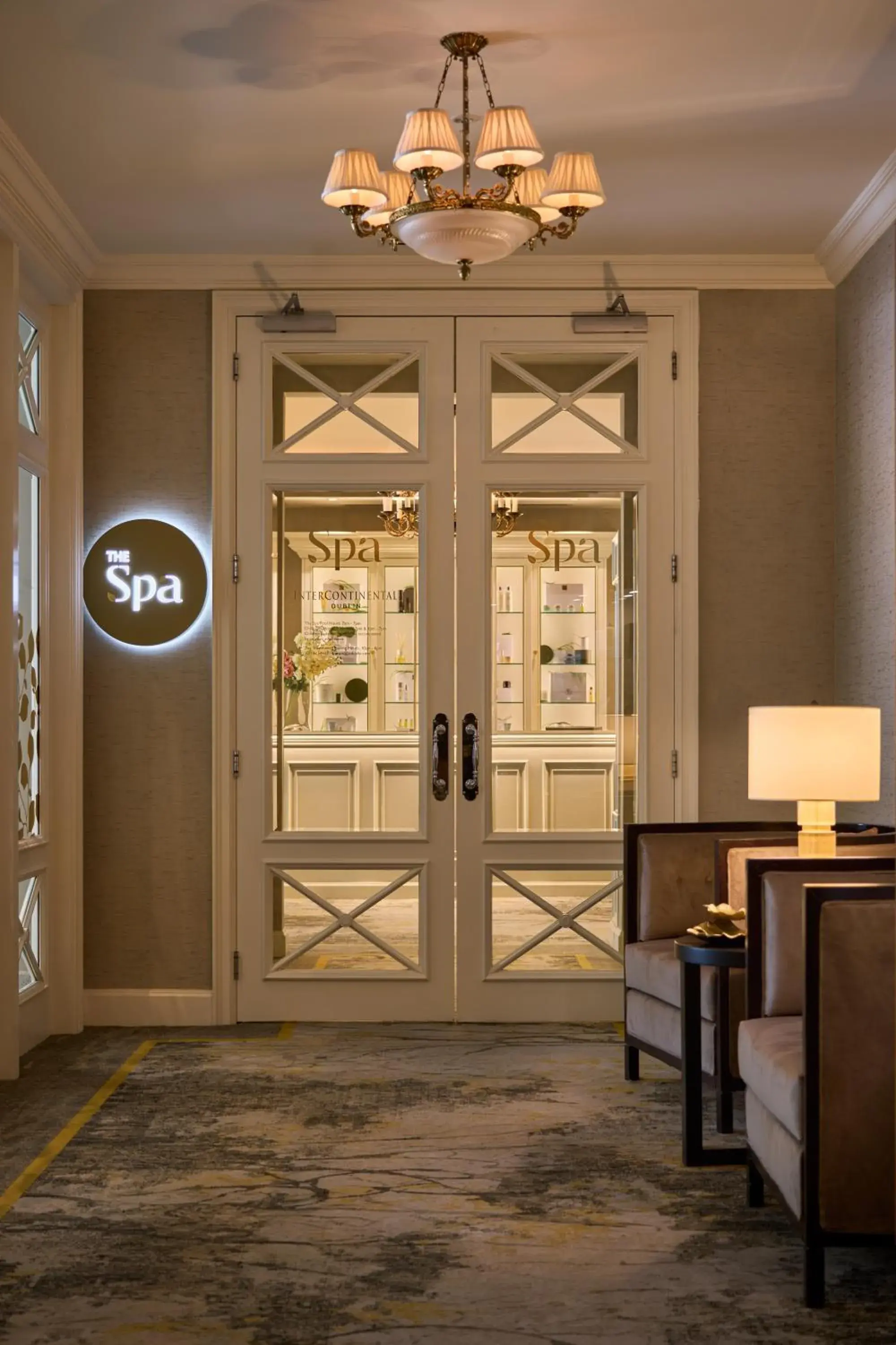 Spa and wellness centre/facilities in InterContinental Dublin by IHG Spa and wellness centre/facilities in InterContinental Dublin by IHG