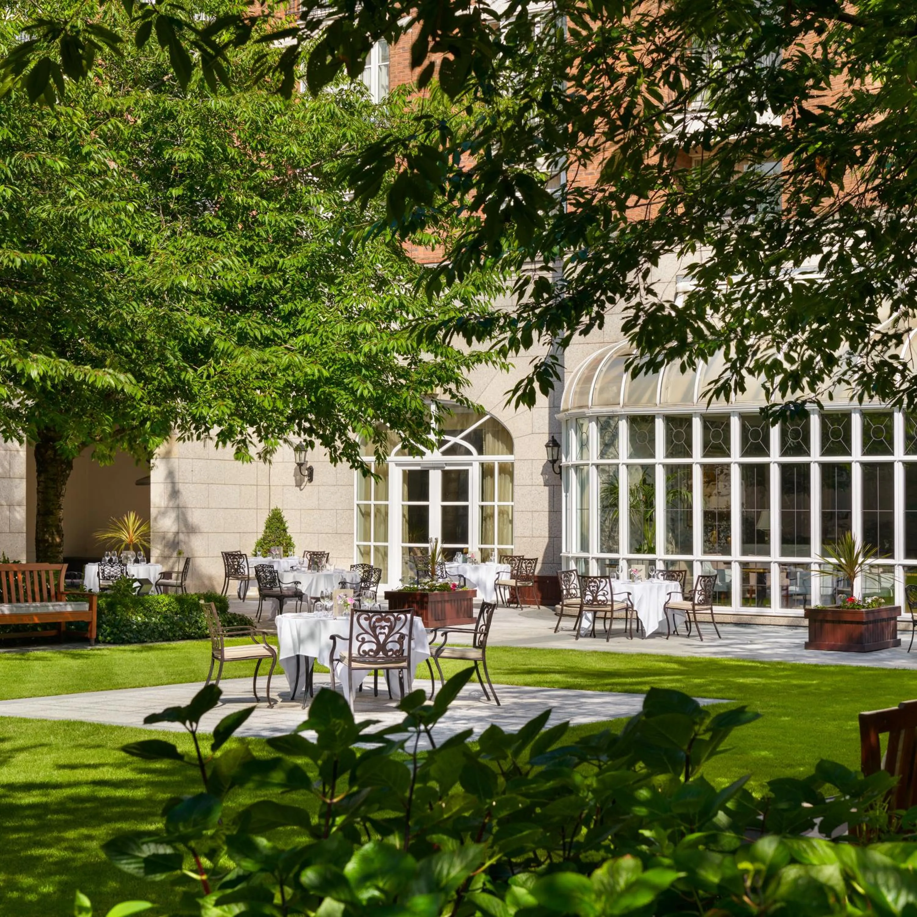 Patio in InterContinental Dublin by IHG