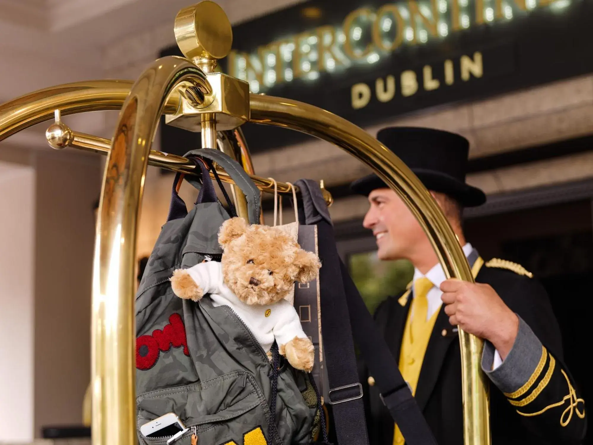 Property building in InterContinental Dublin by IHG Property building in InterContinental Dublin by IHG