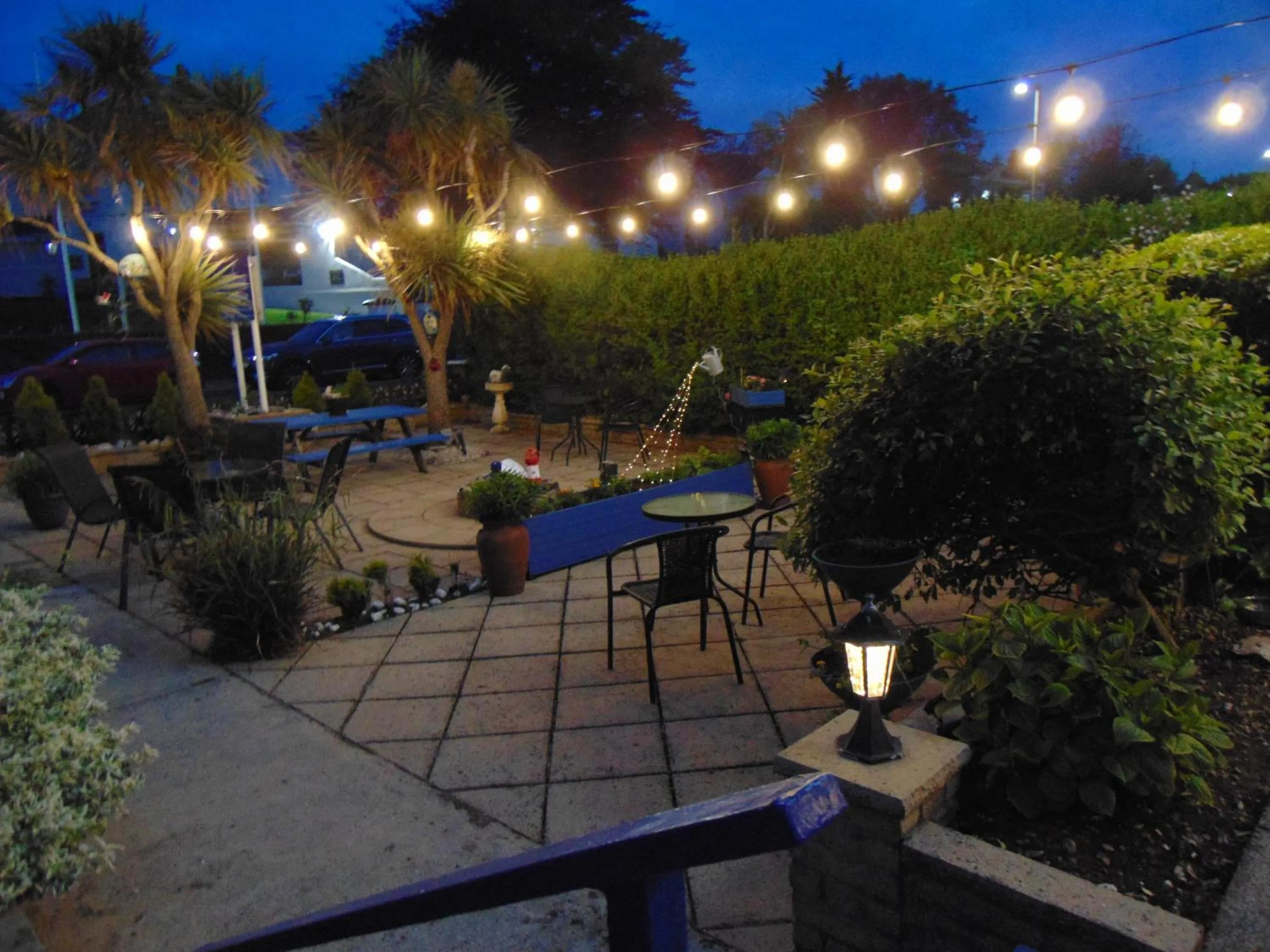 Garden in Seacroft Guest House