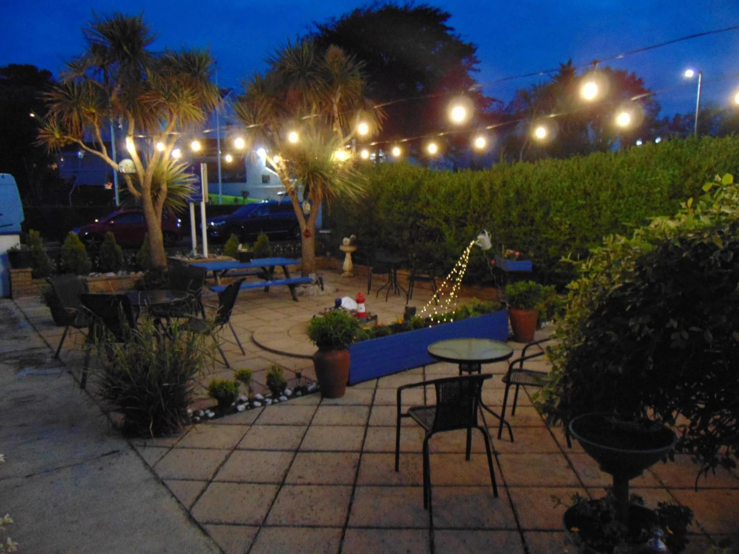 Garden in Seacroft Guest House