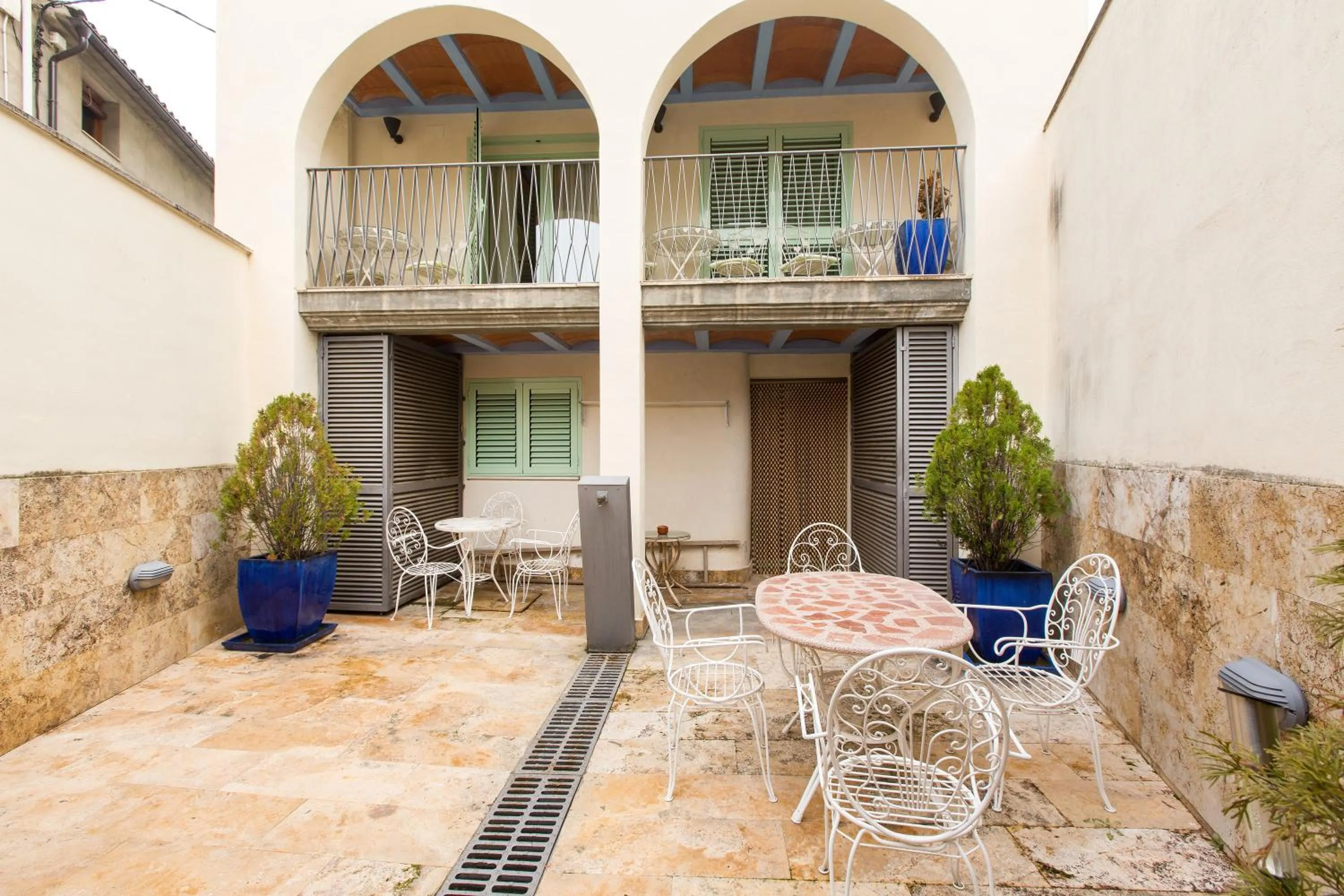 Patio in Hotel Rural El Pilaret