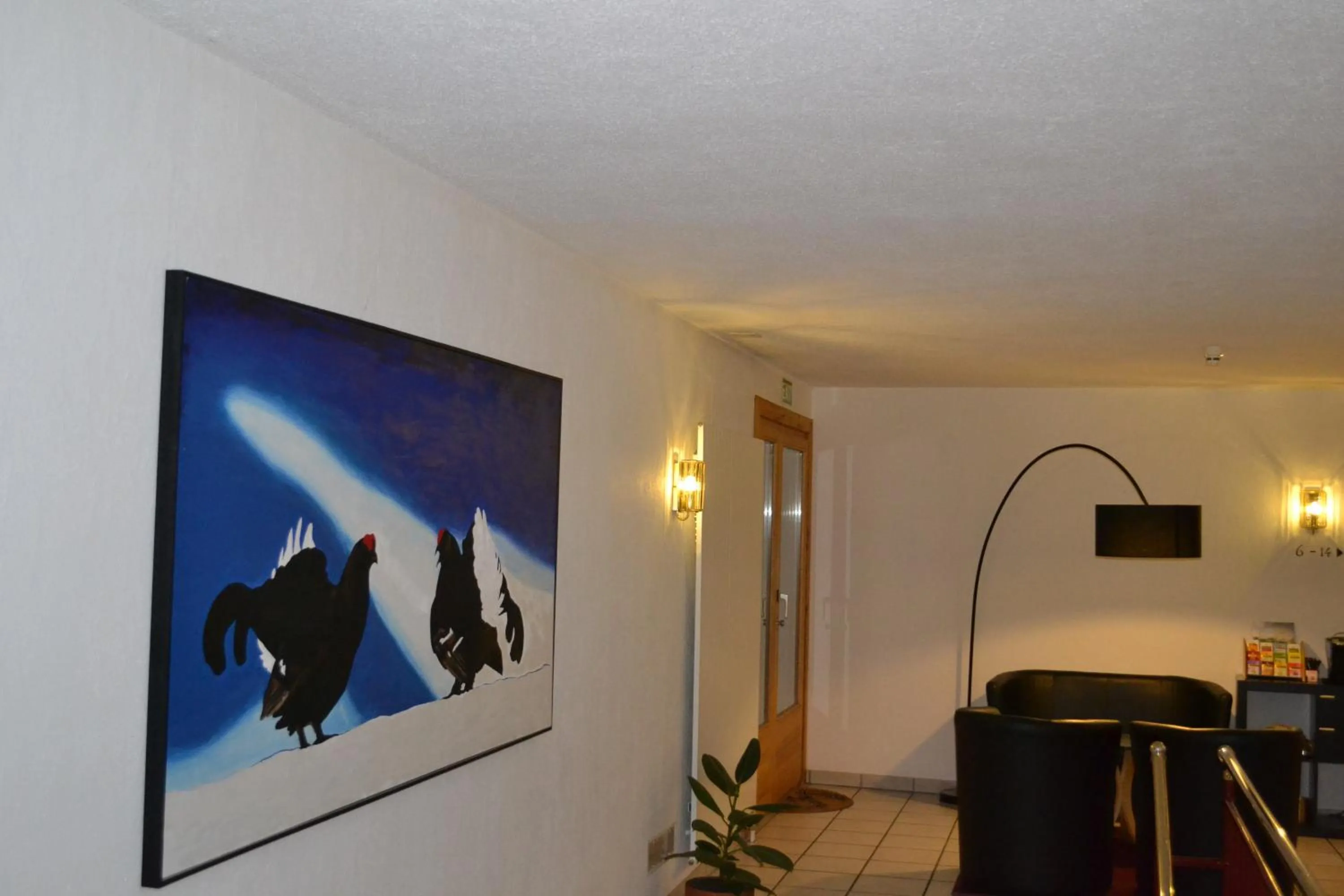 Decorative detail in Schorta's Alvetern - Boutique Hotel