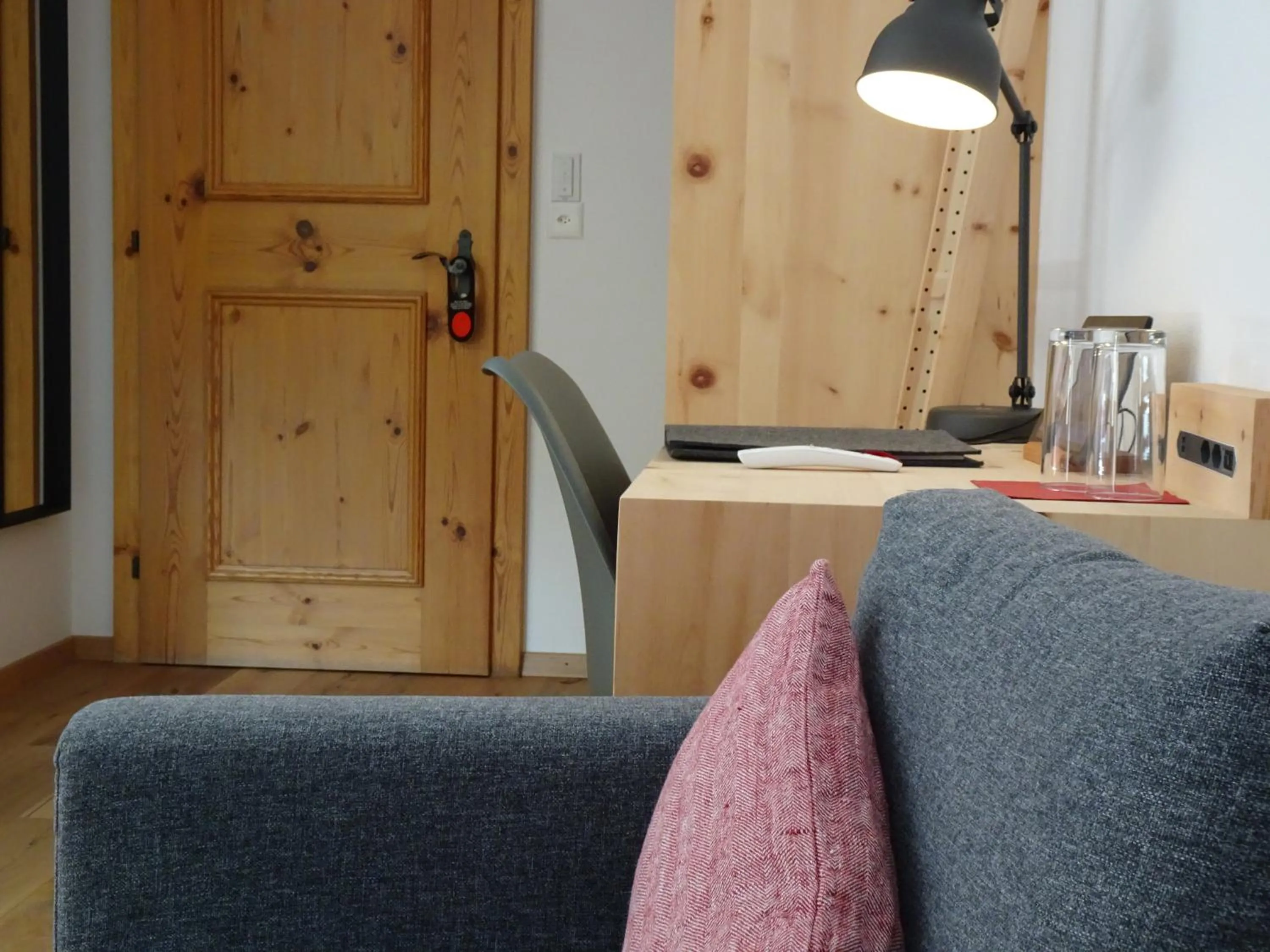 Seating area in Schorta's Alvetern - Boutique Hotel