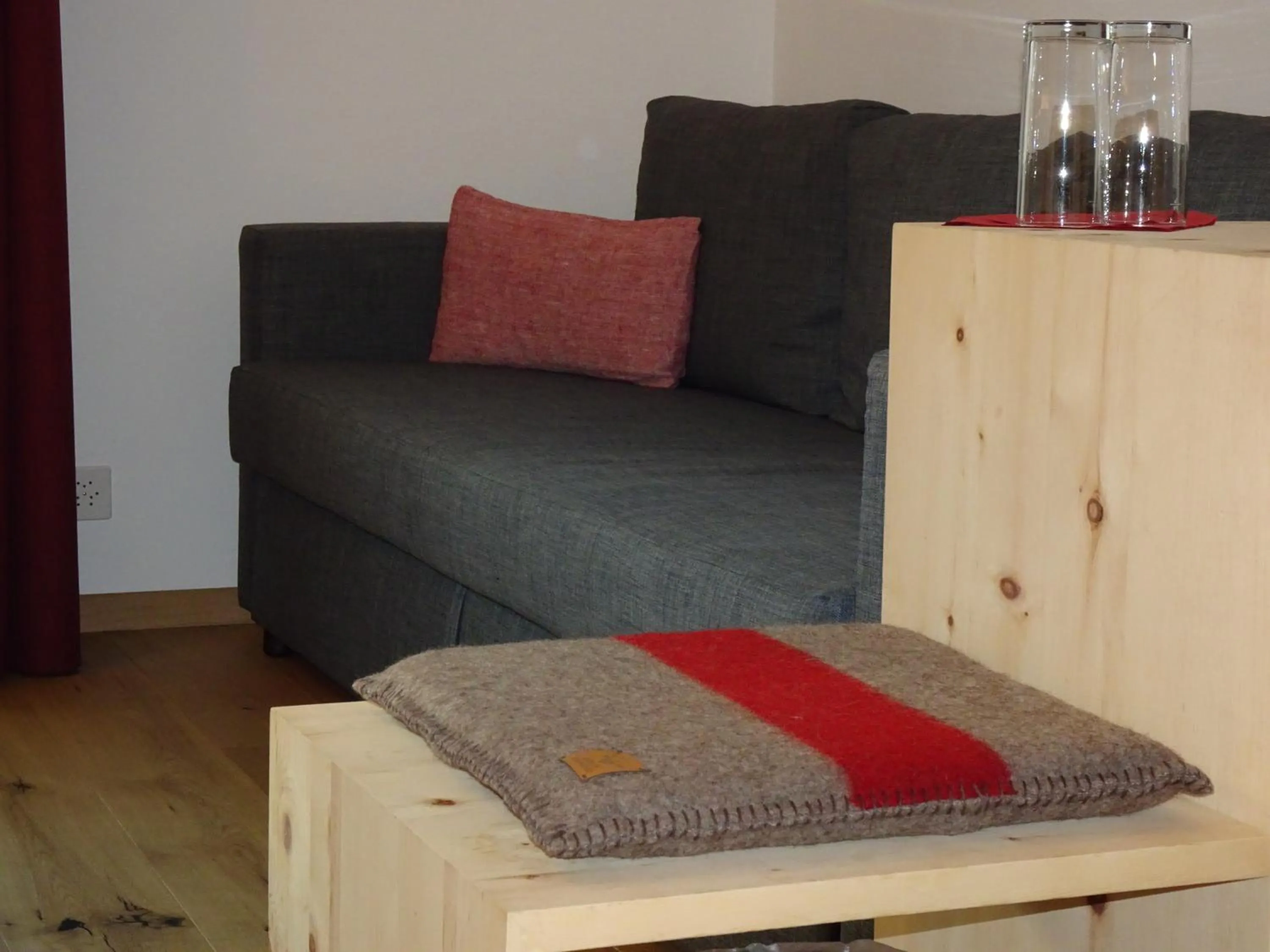 Seating area in Schorta's Alvetern - Boutique Hotel