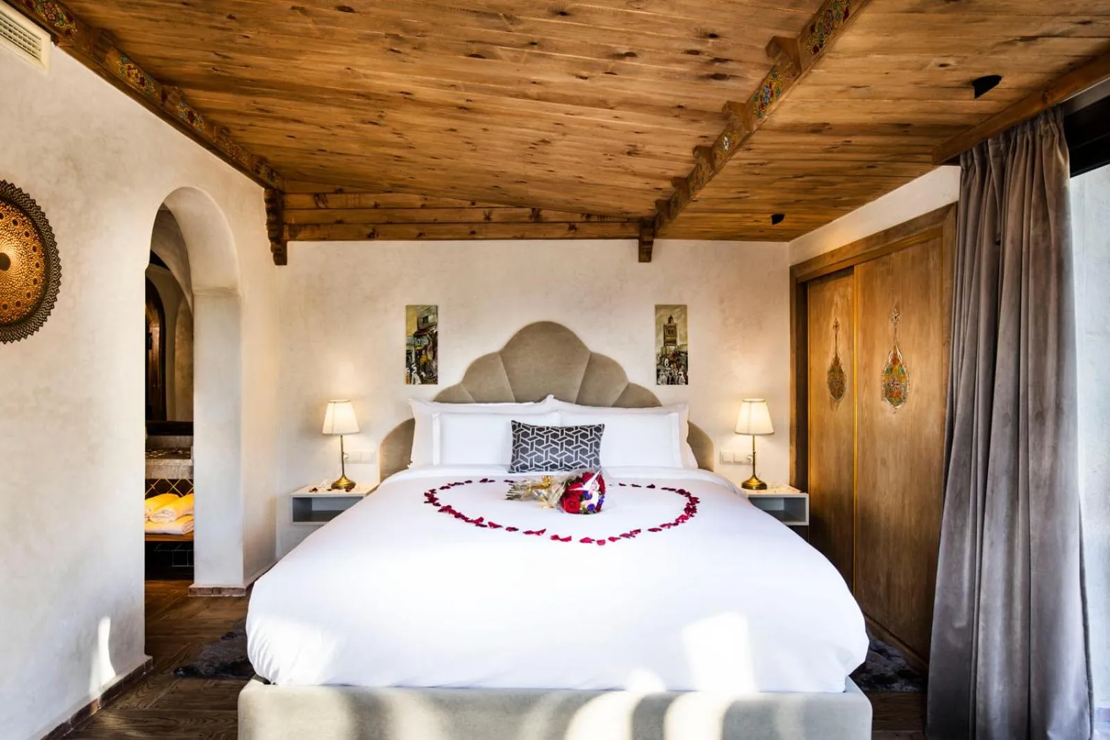 Bedroom, Bed in Dar Echchaouen Maison d'Hôtes & Riad