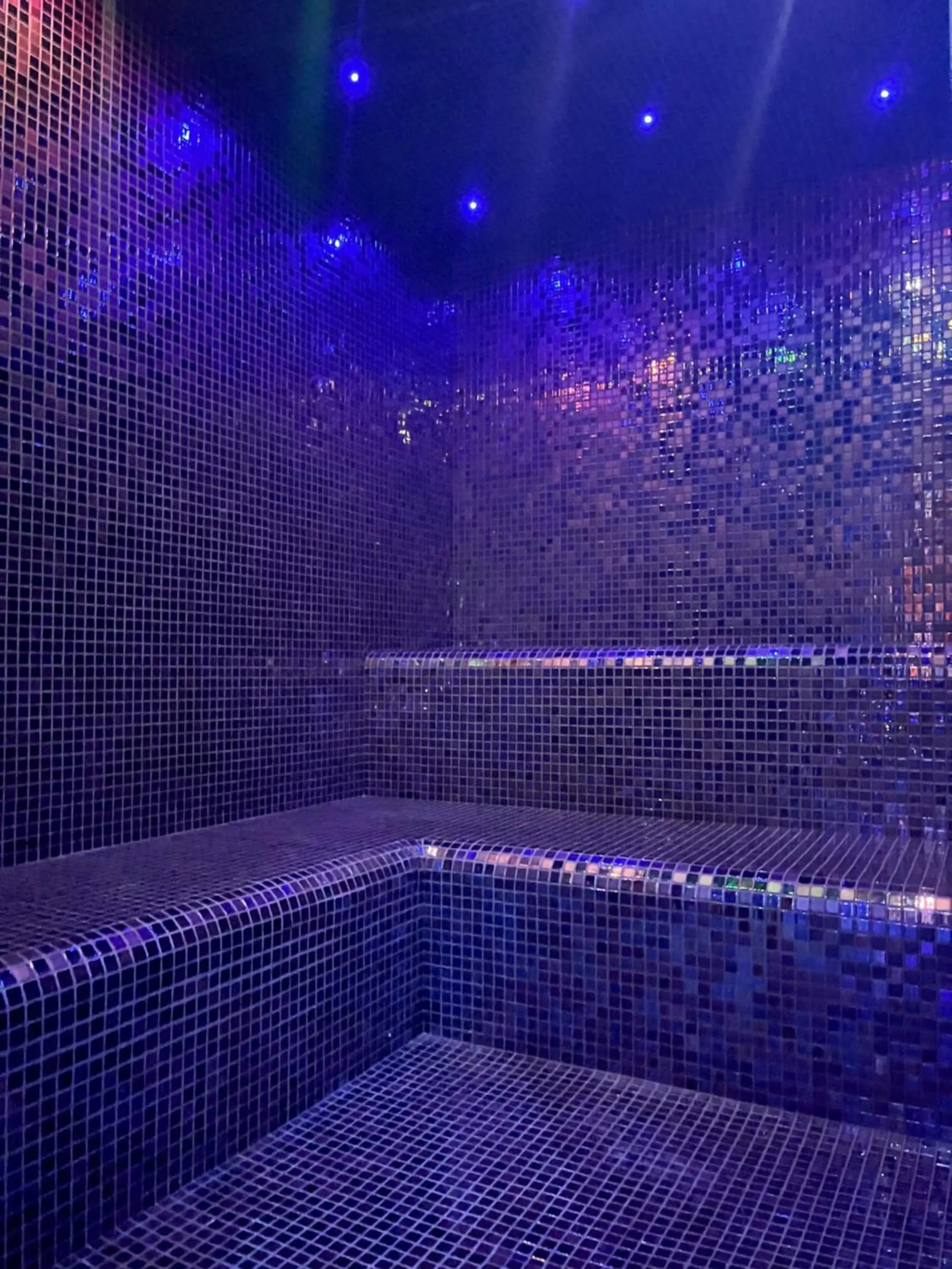 Steam room in Hôtel & Spa Le Gambetta, Bergerac, Centre ville