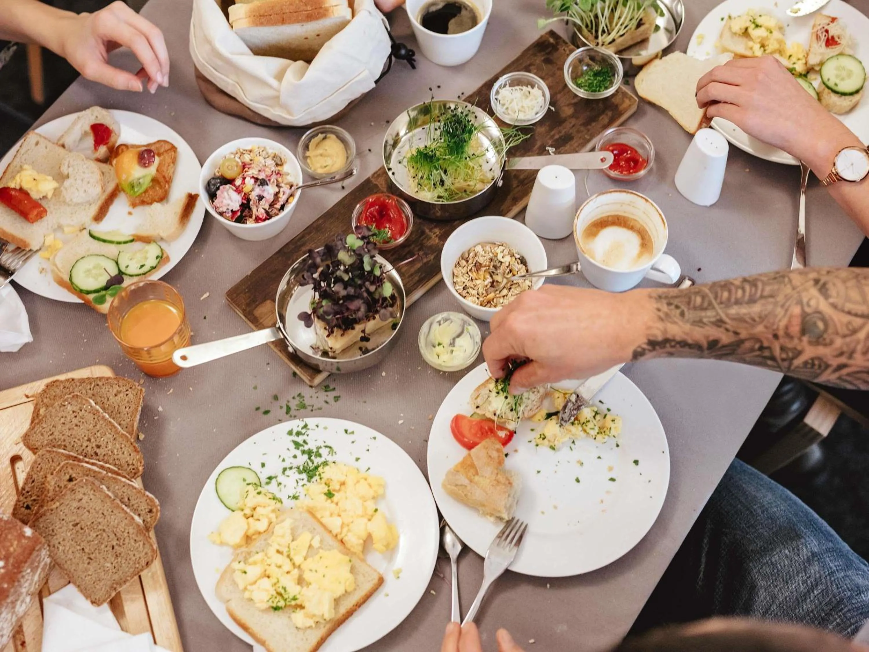 Breakfast in Hotel ibis Lisboa Jose Malhoa