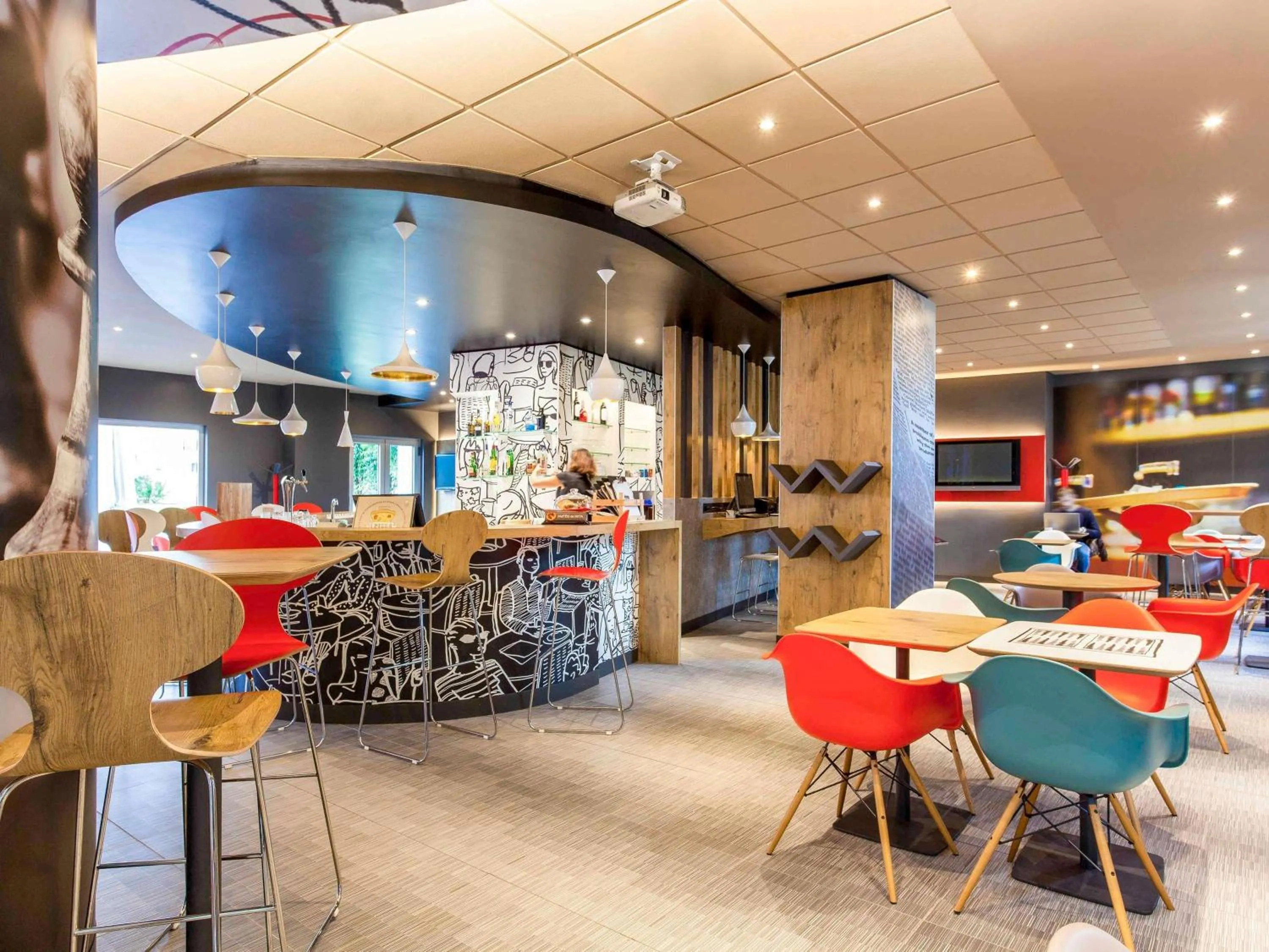 Lounge or bar in Hotel ibis Lisboa Jose Malhoa