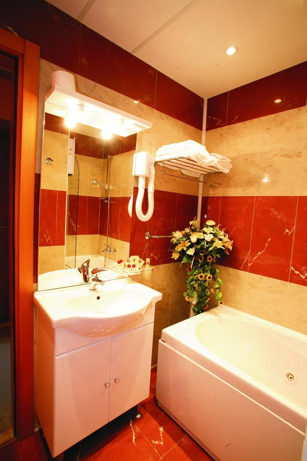Bathroom in Eurotel