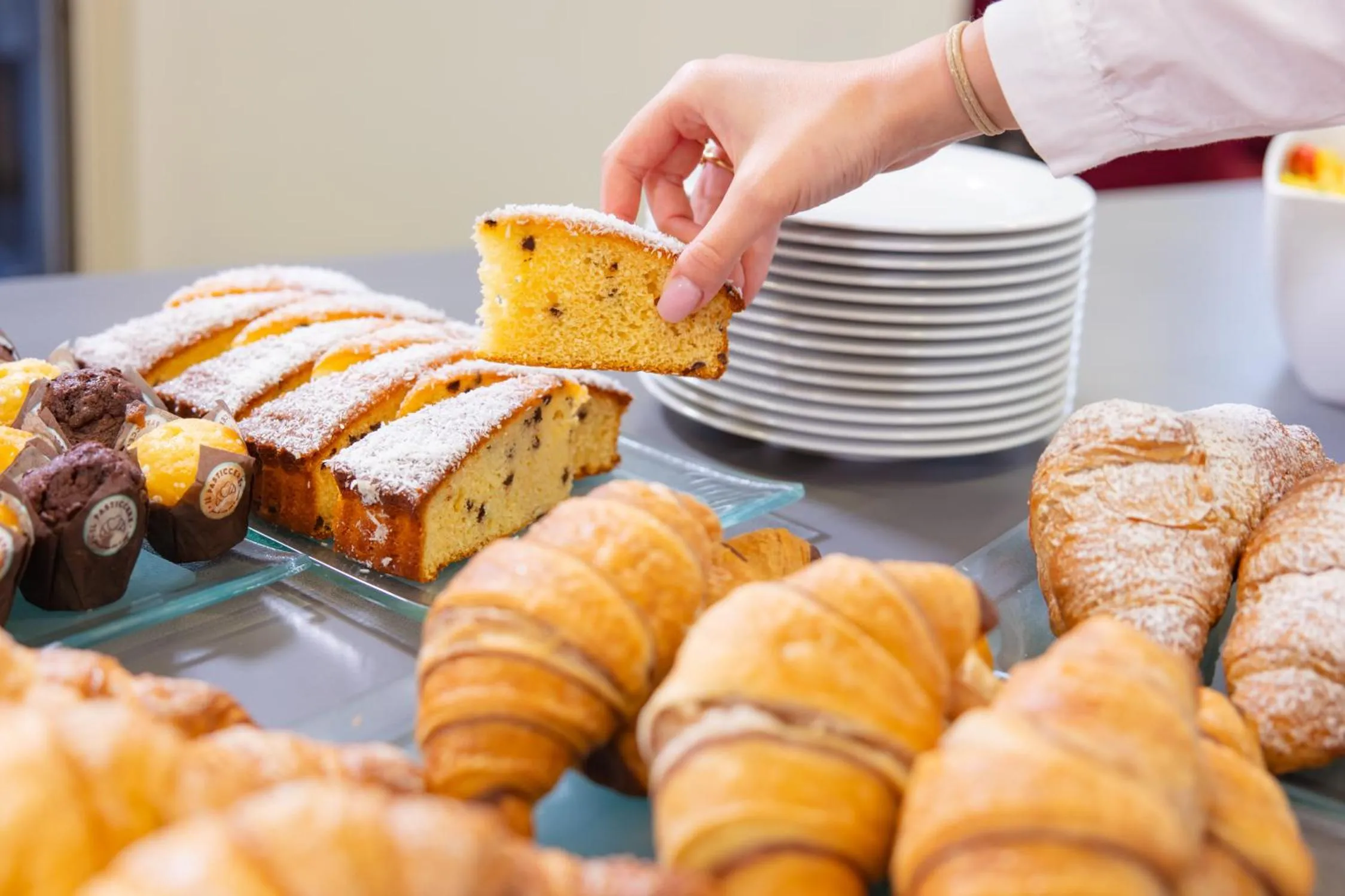 Breakfast in Hotel Trieste Mare