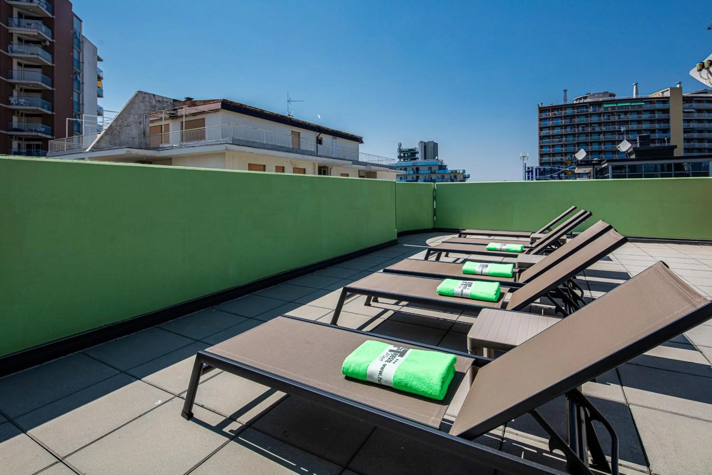 Balcony/Terrace in Hotel Trieste Mare