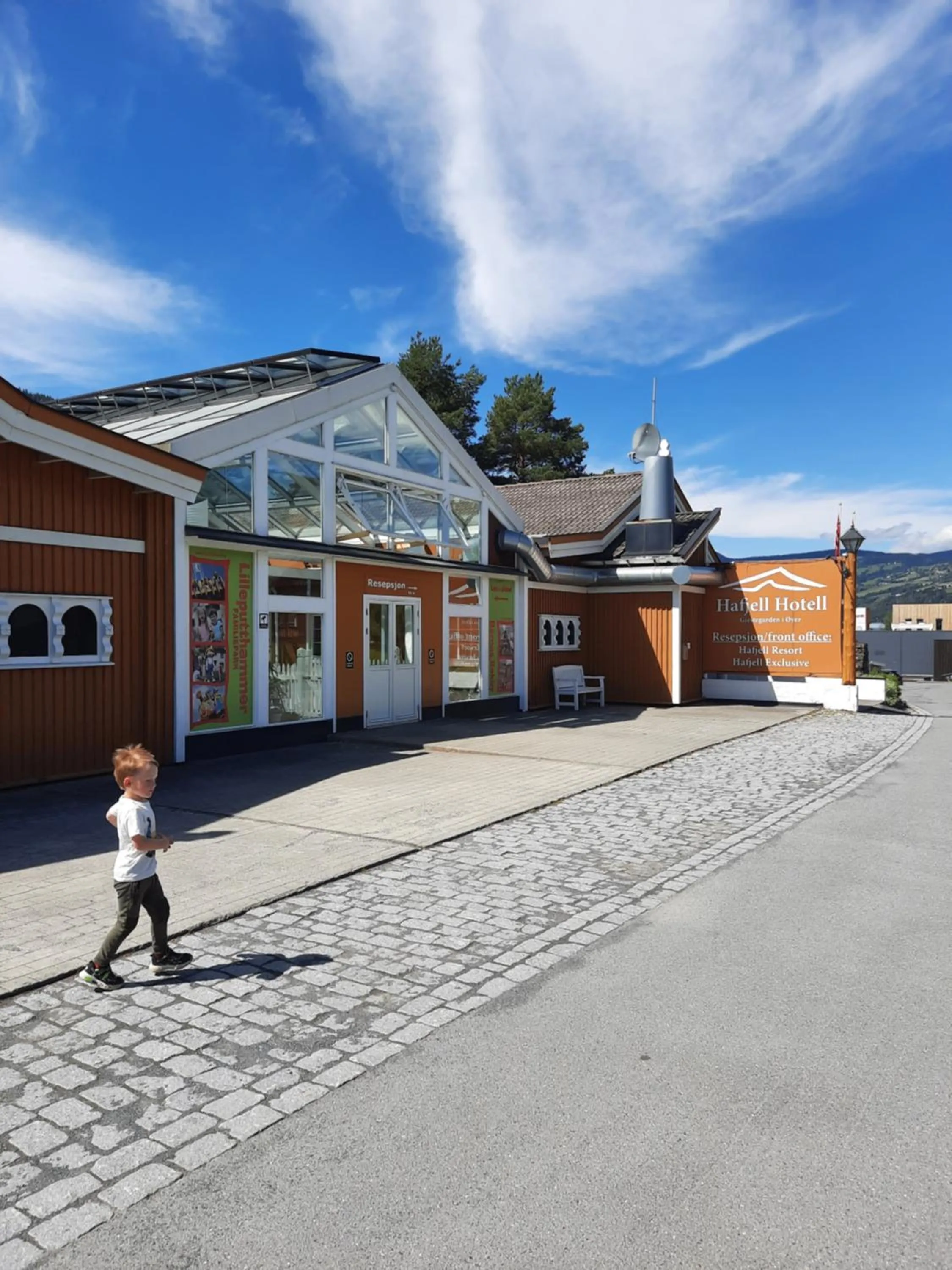Property building in Hafjell Hotell