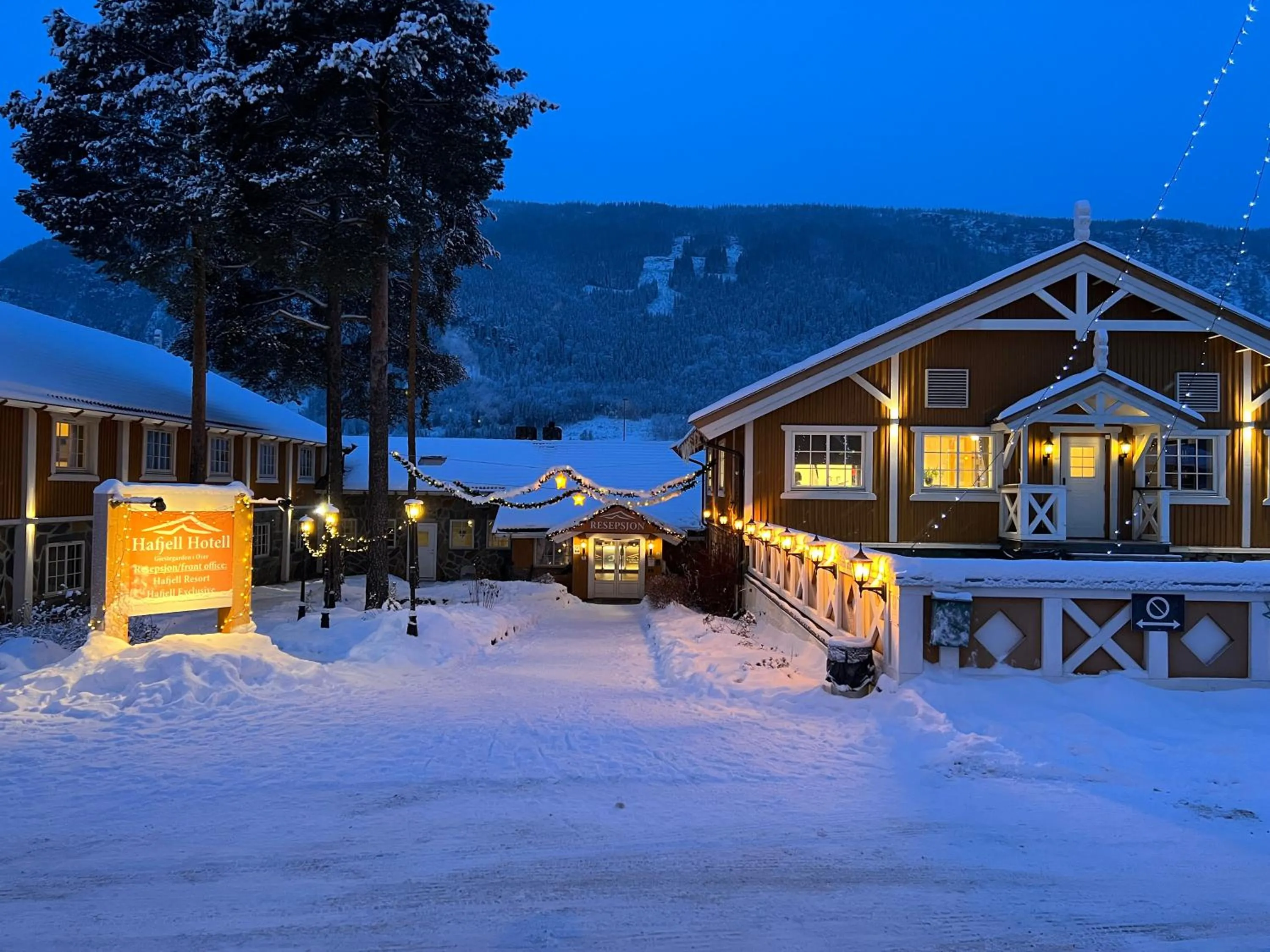 Property building in Hafjell Hotell