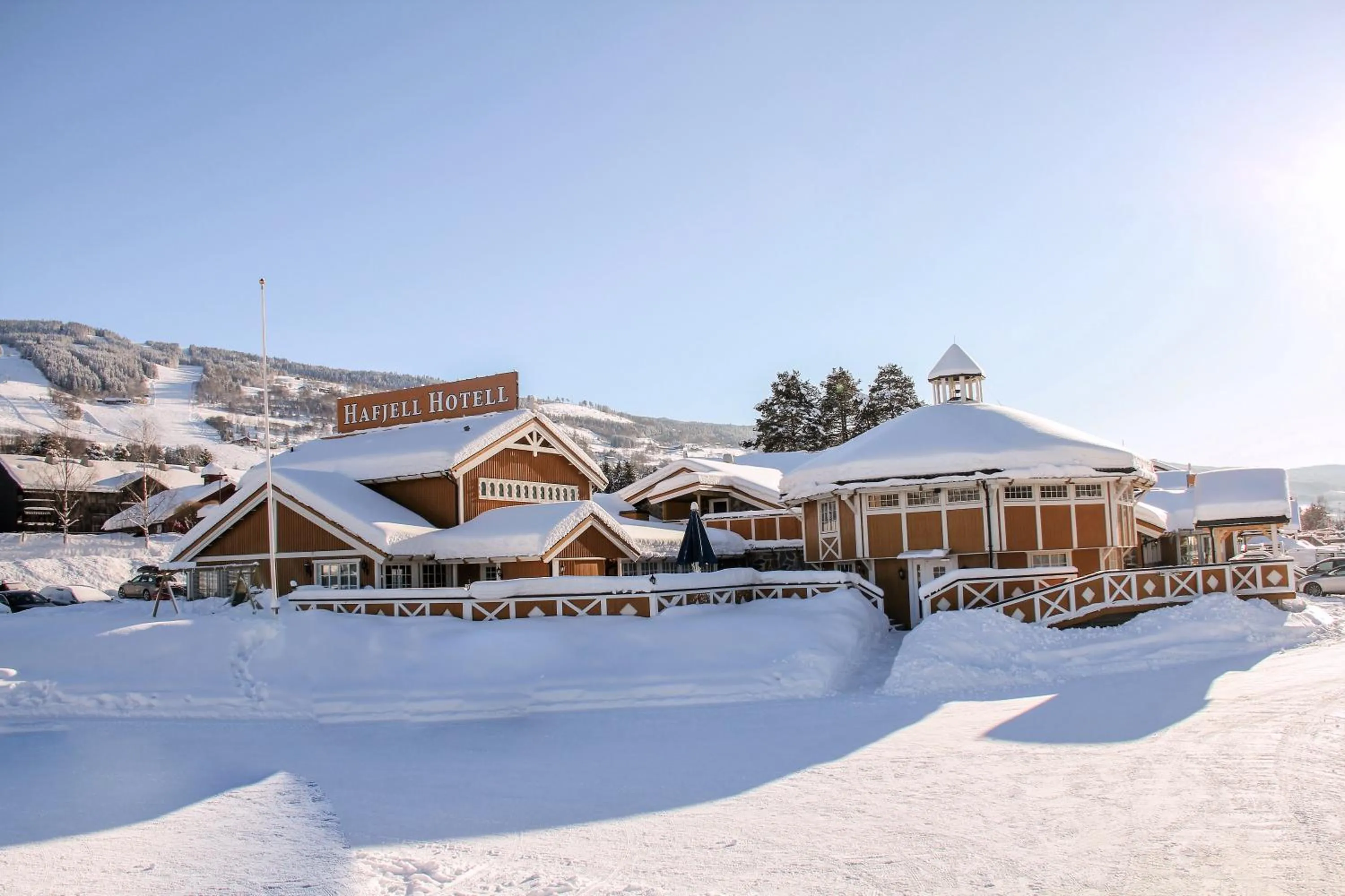 Property building in Hafjell Hotell