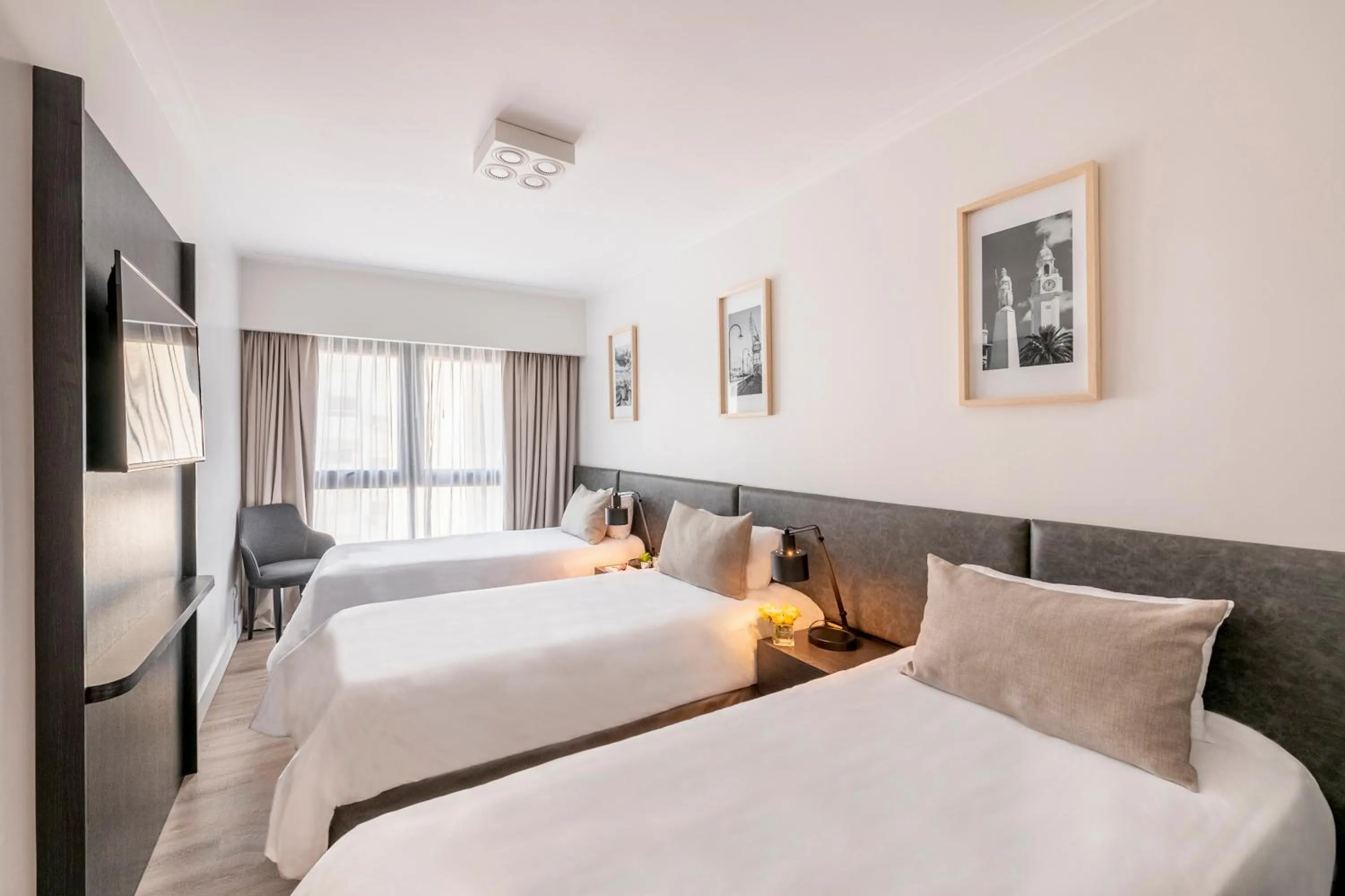 Bed in Efe Hotel & Cowork