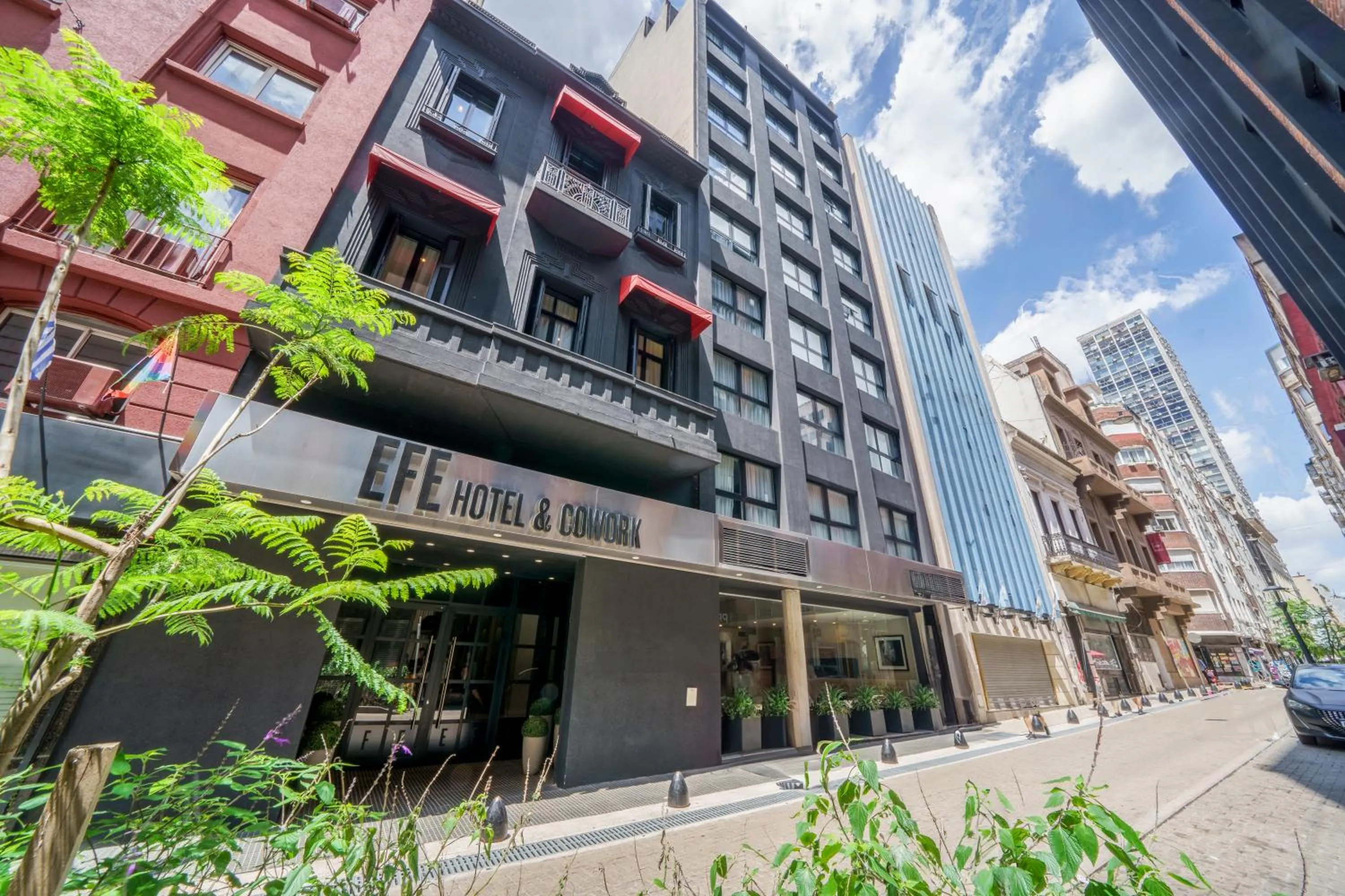 Property building in Efe Hotel & Cowork