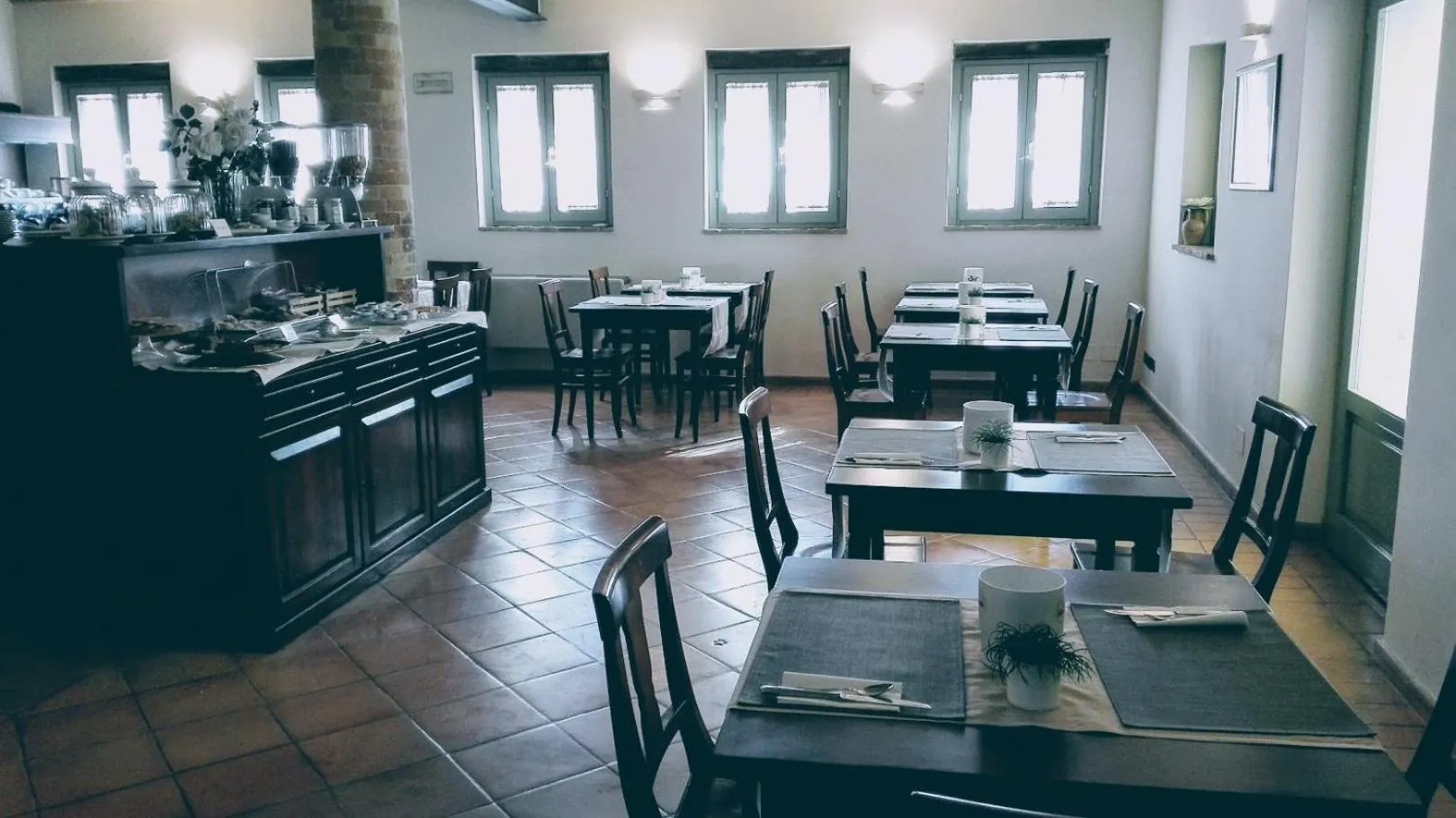 Food and drinks in Hotel San Claudio