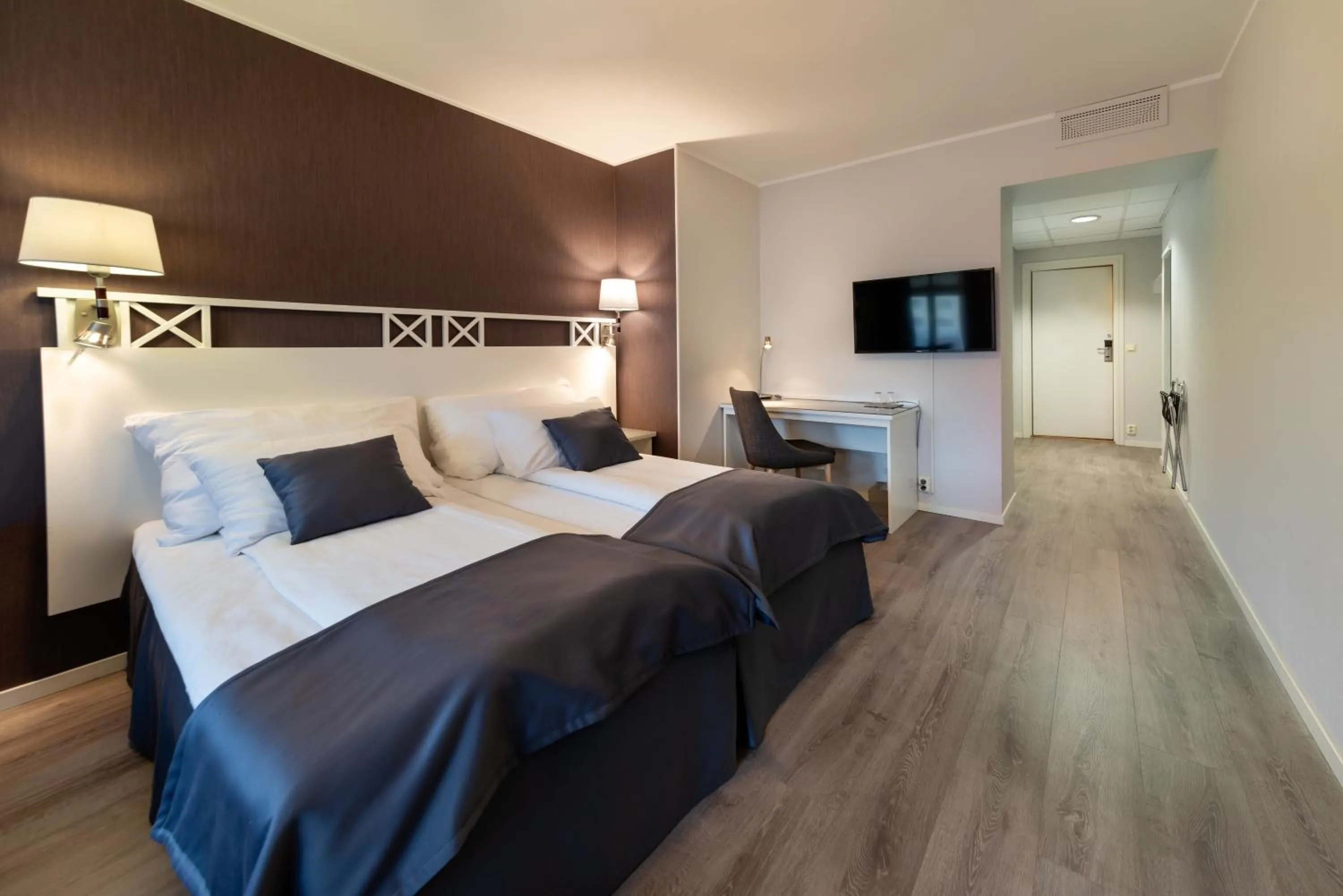 Bedroom, Bed in Home Hotel Grand Gjøvik