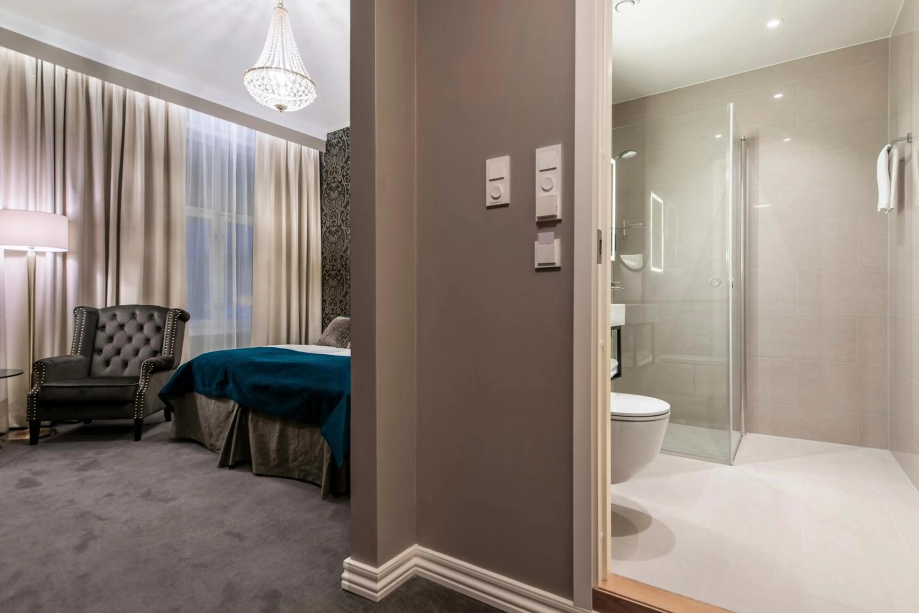 Bathroom in Home Hotel Grand Gjøvik