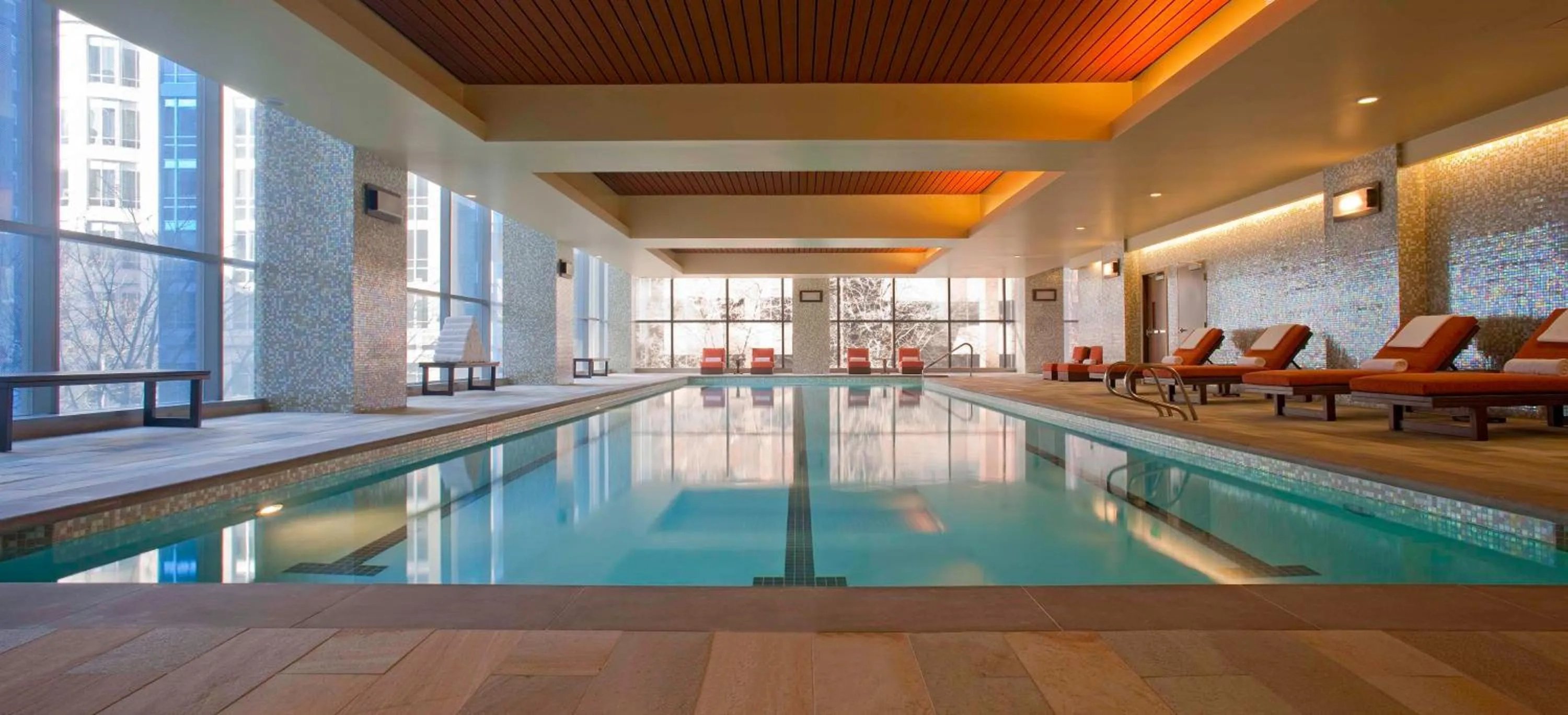 Swimming pool in Hyatt at Olive 8