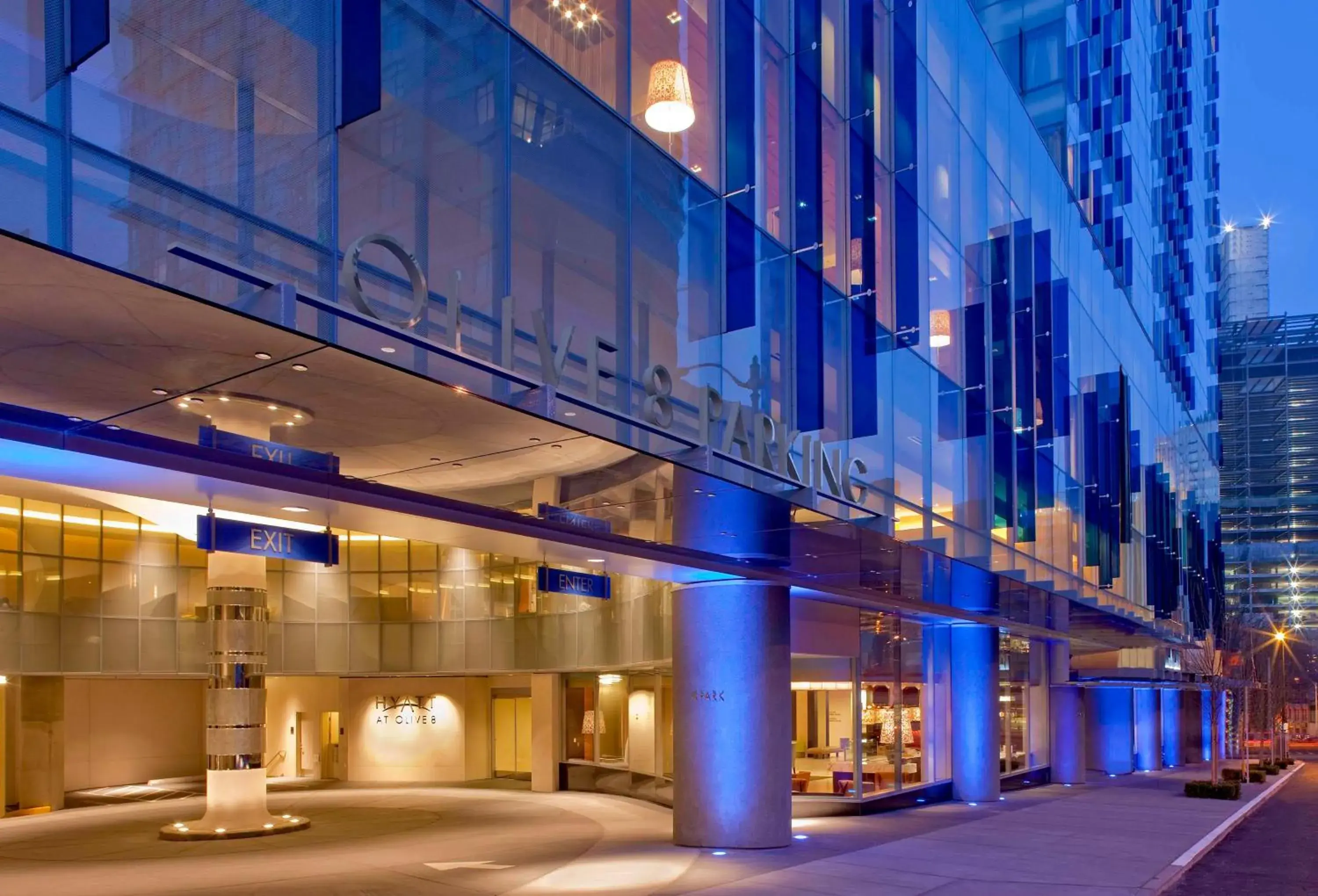 Property building in Hyatt at Olive 8 Property building in Hyatt at Olive 8