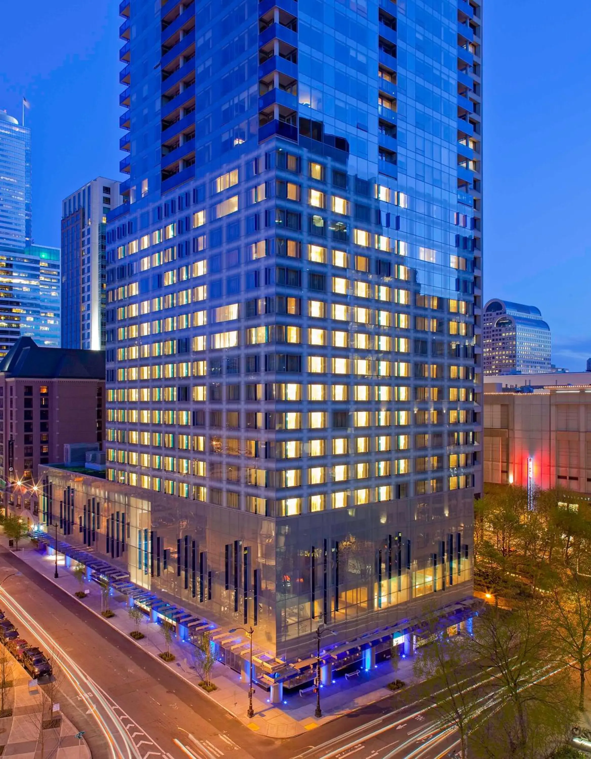 Property building in Hyatt at Olive 8 Property building in Hyatt at Olive 8