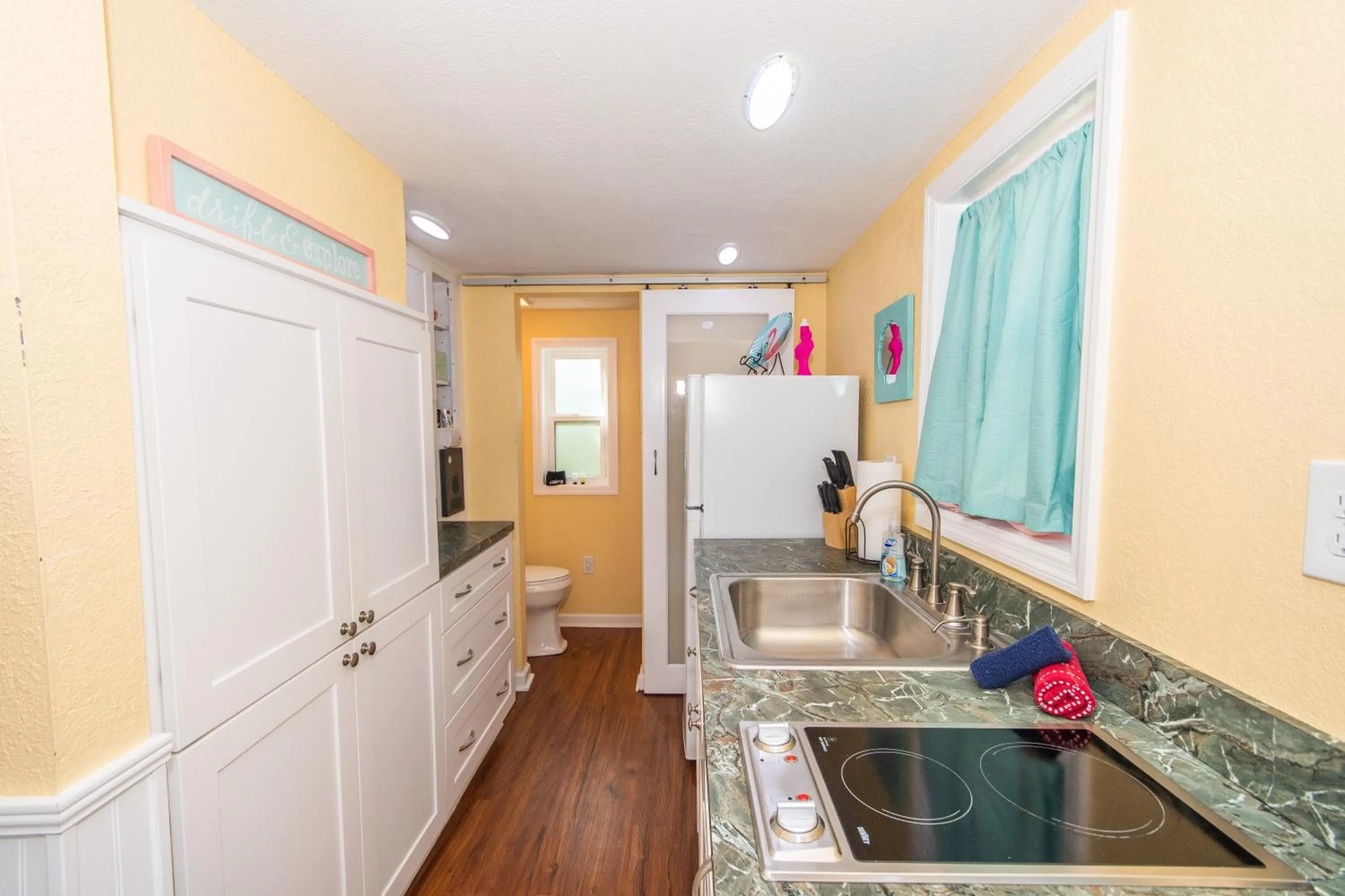 Bathroom in Tiny House Siesta