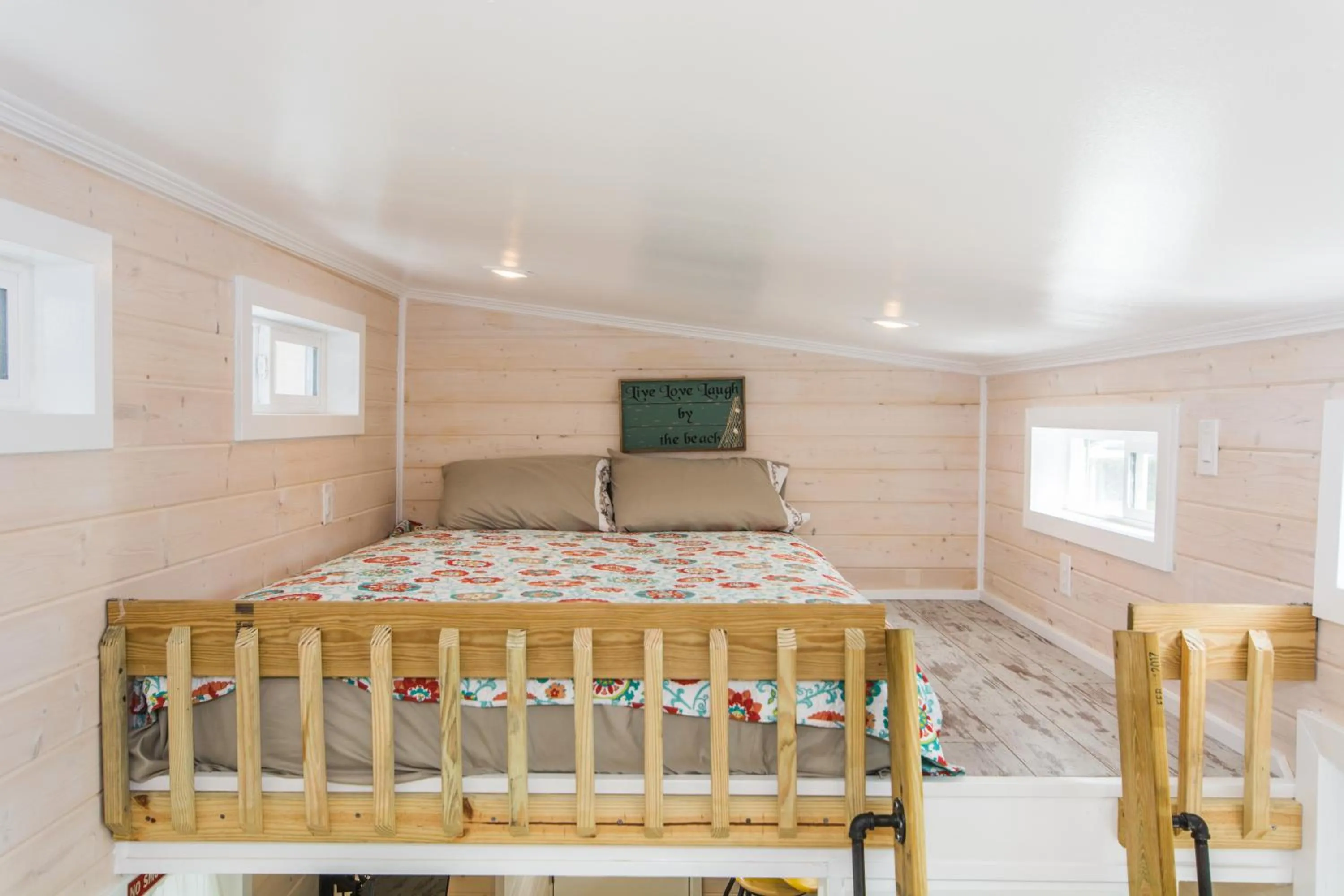 Bedroom in Tiny House Siesta