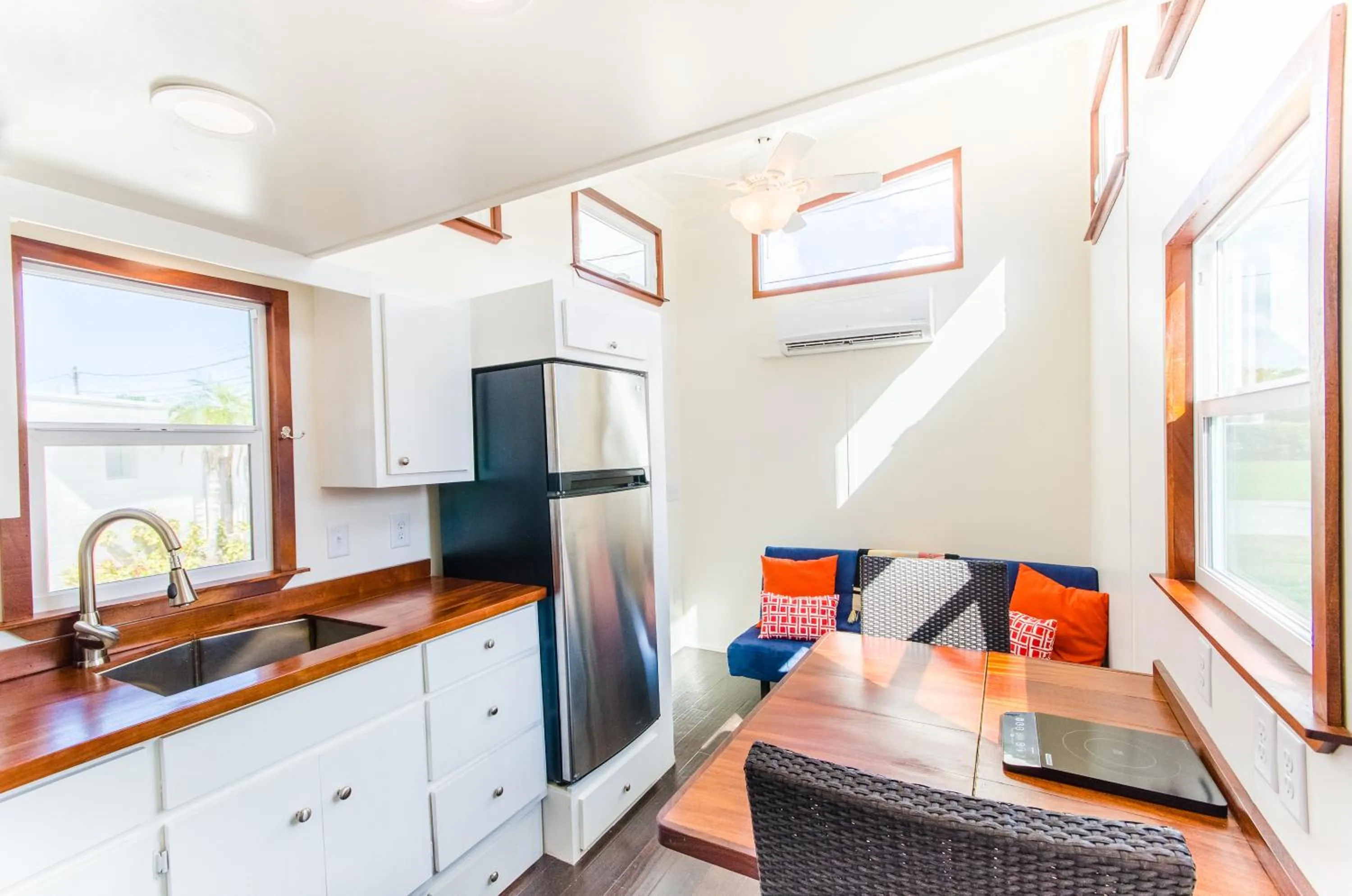 Kitchen or kitchenette in Tiny House Siesta