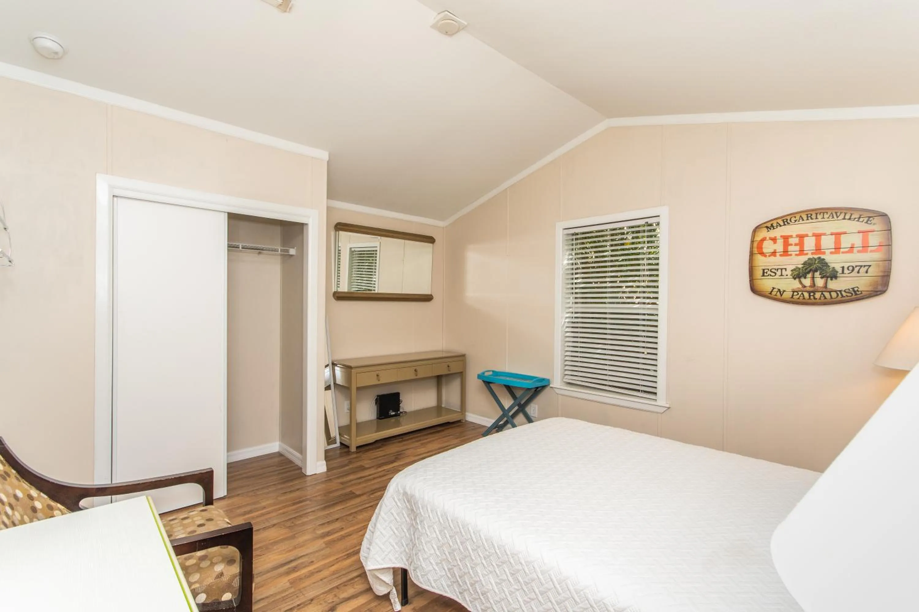 Bed in Tiny House Siesta