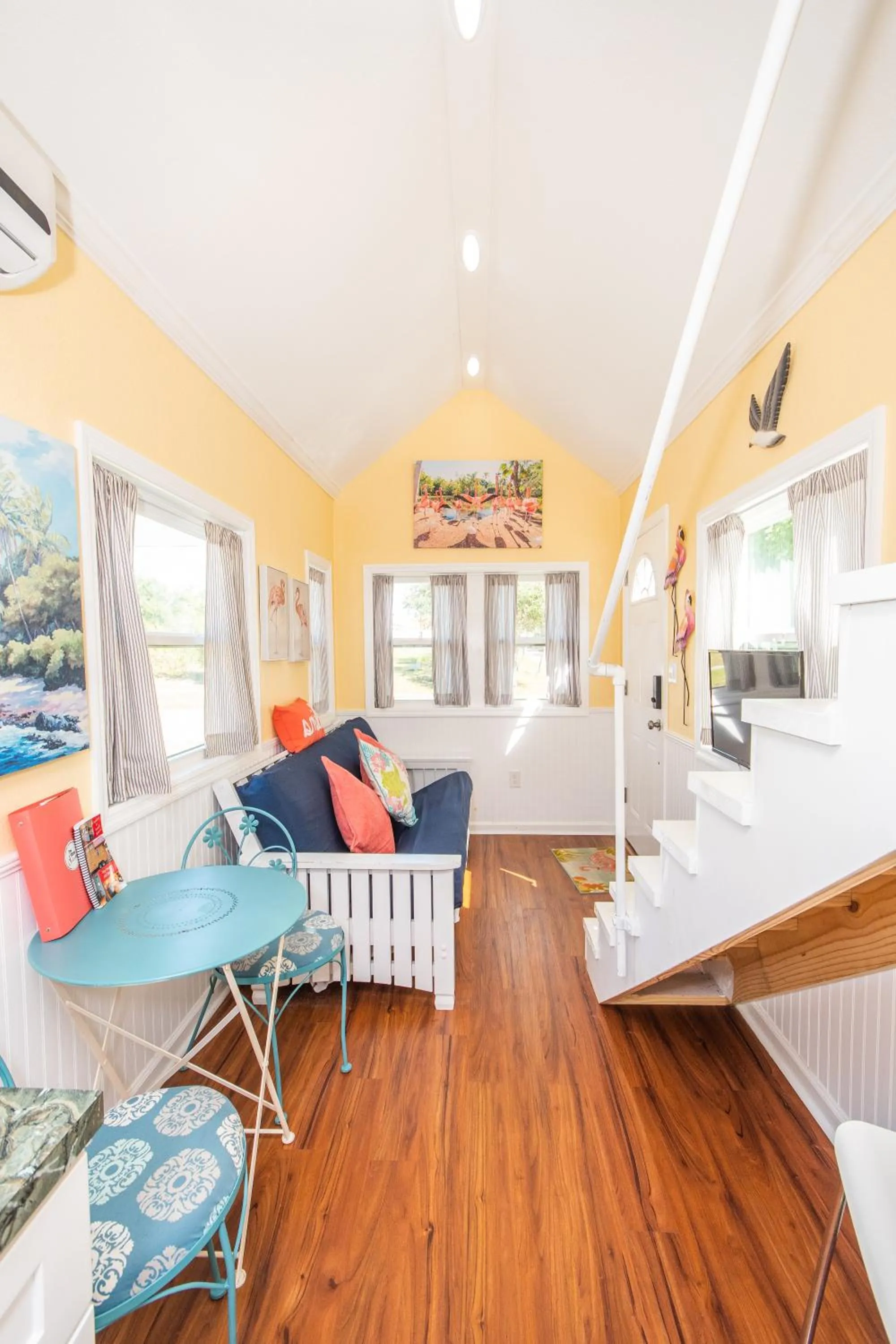 Living room in Tiny House Siesta