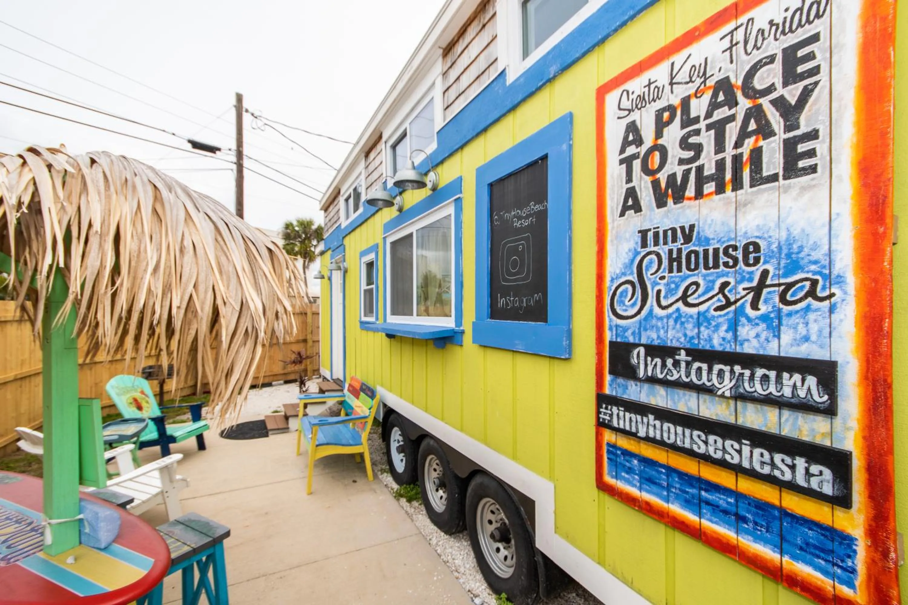 Day in Tiny House Siesta