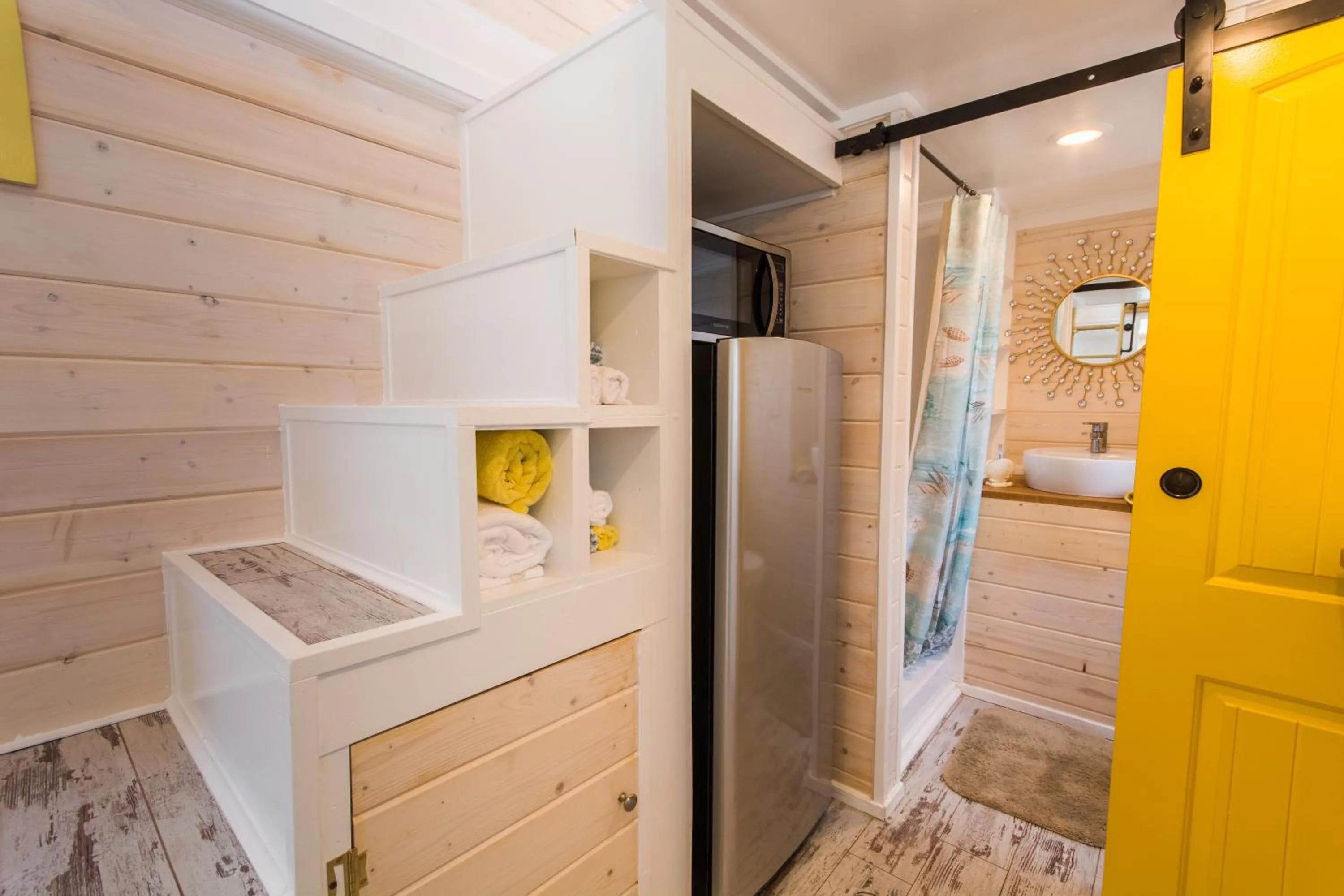 Shower in Tiny House Siesta