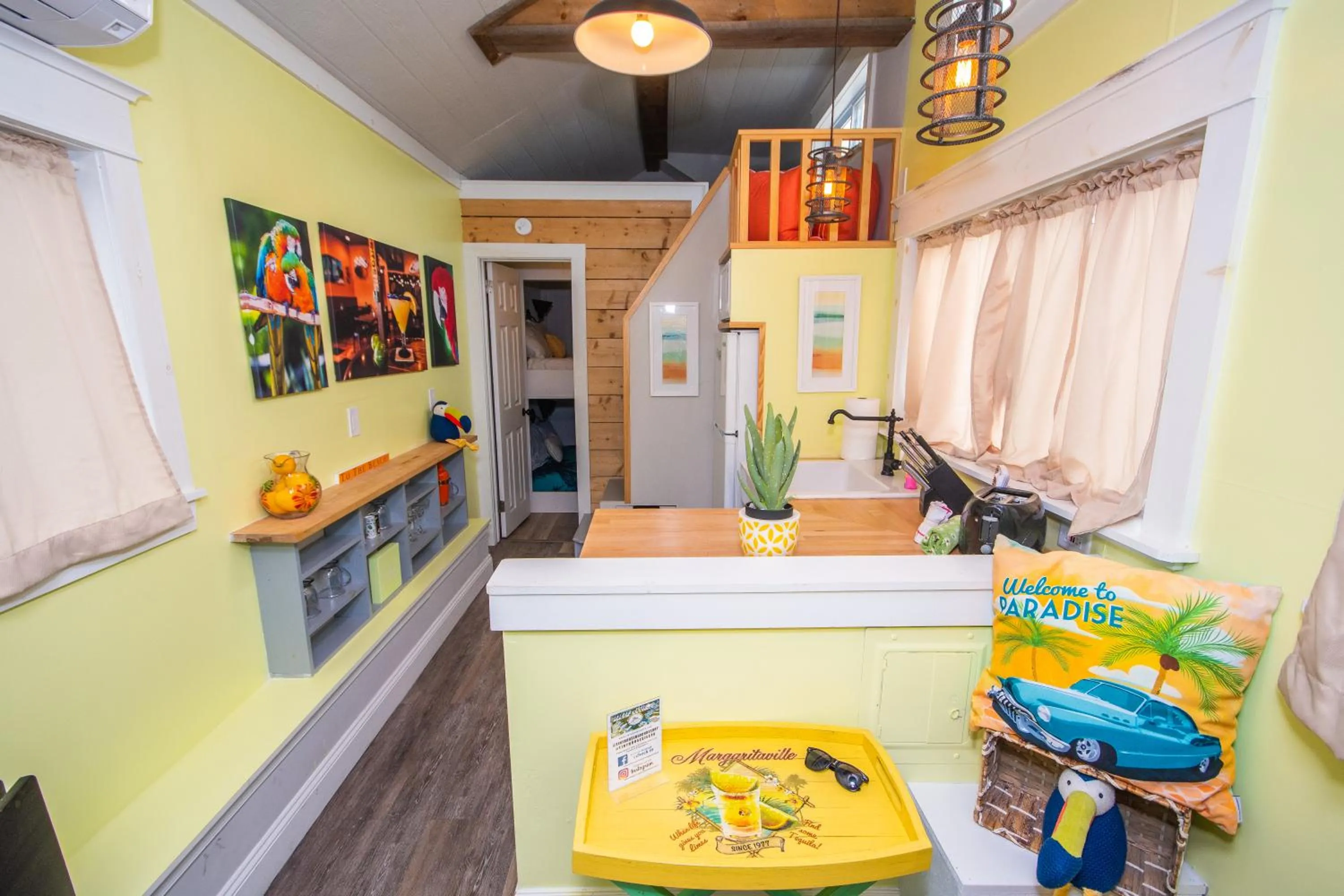 Kitchen or kitchenette in Tiny House Siesta